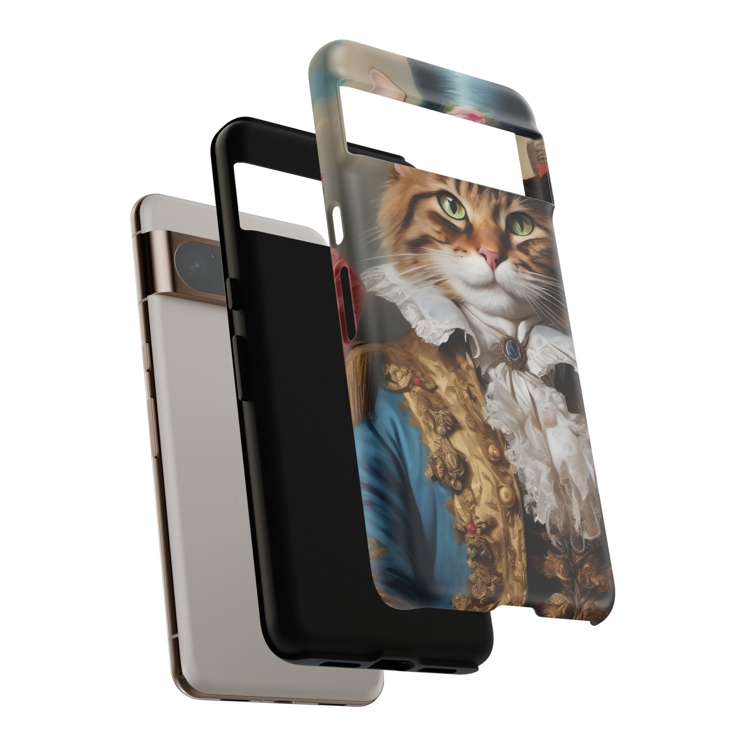 Rococo Cat Tough Phone Cases (A Gentleman)