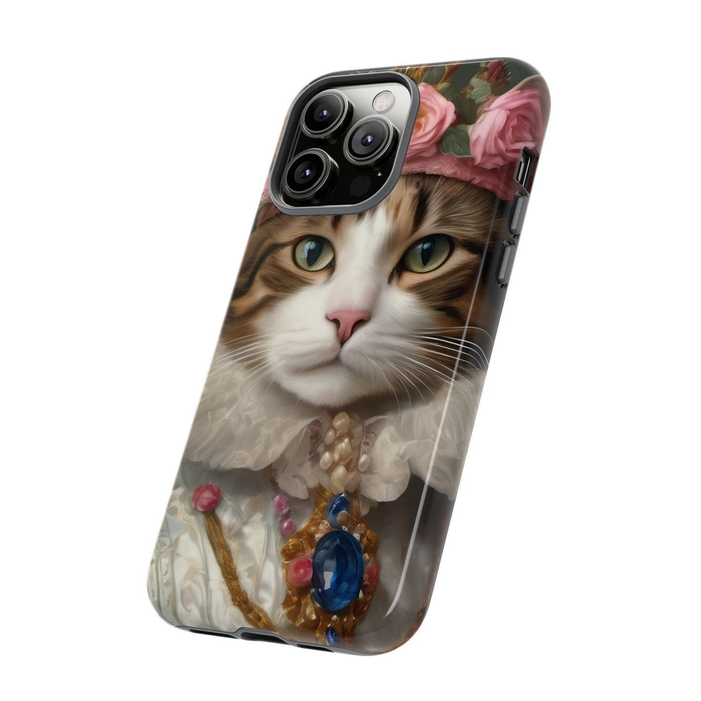 Rococo Cat Tough Phone Cases (A Queen)