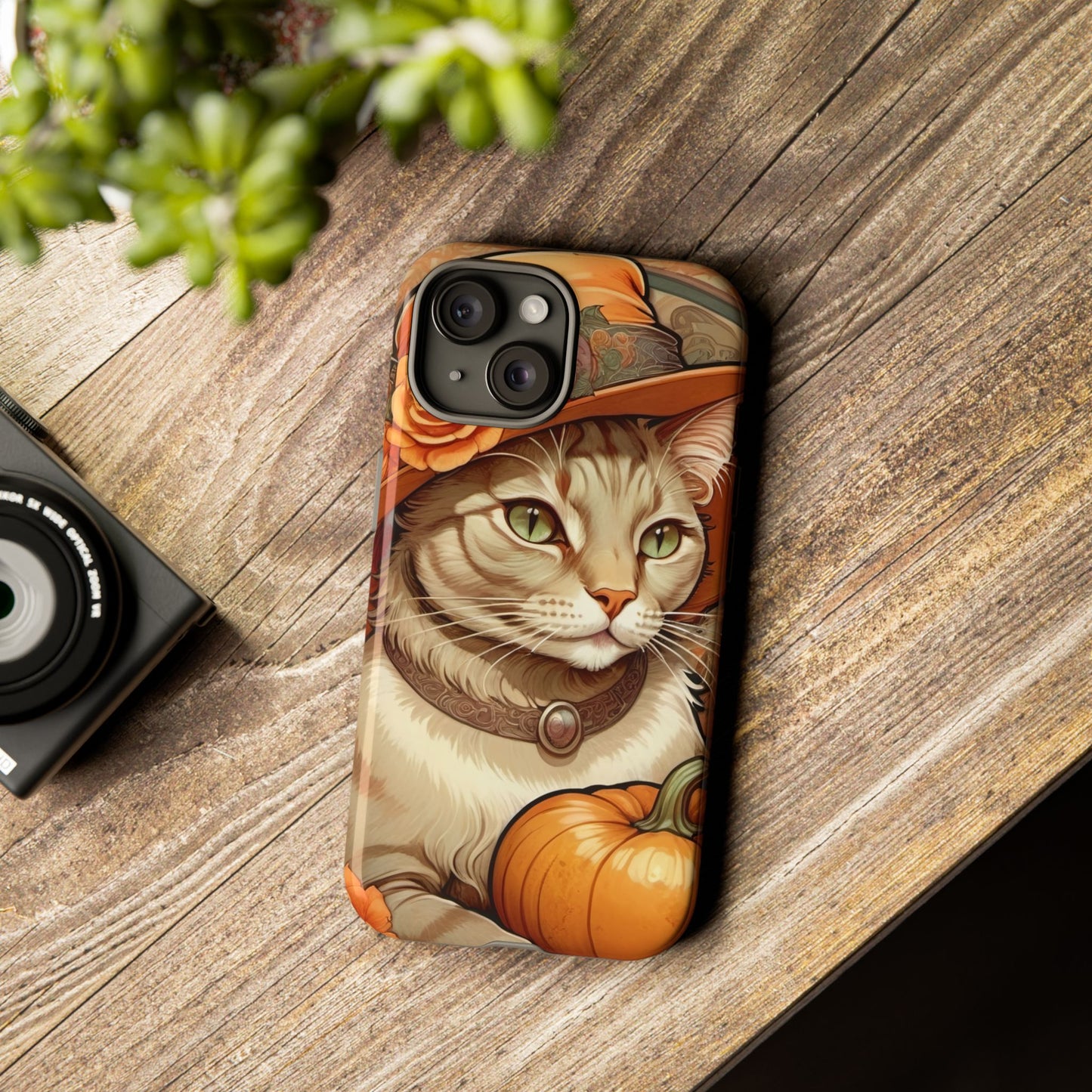Halloween Alphonse Mucha Tough Phone Cases