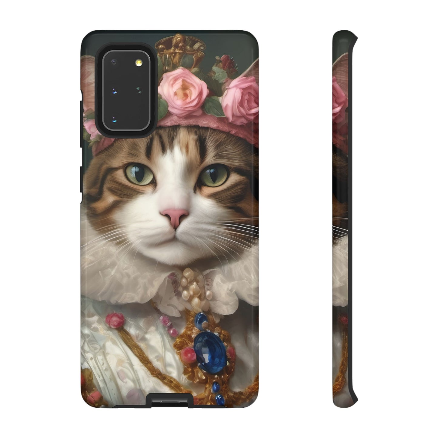 Rococo Cat Tough Phone Cases (A Queen)