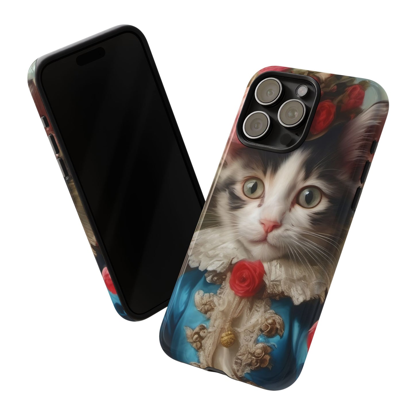 Rococo Cat Tough Phone Cases (A Kitten)