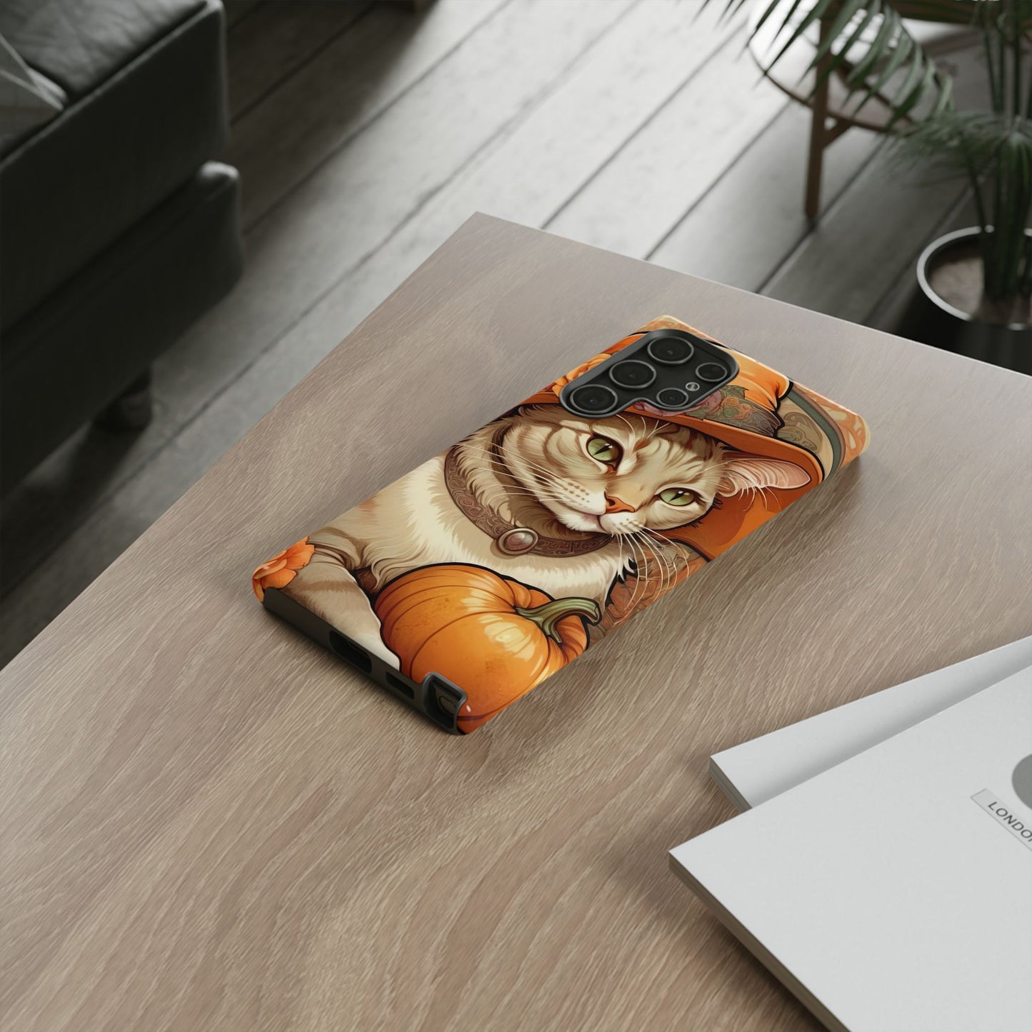 Halloween Alphonse Mucha Tough Phone Cases