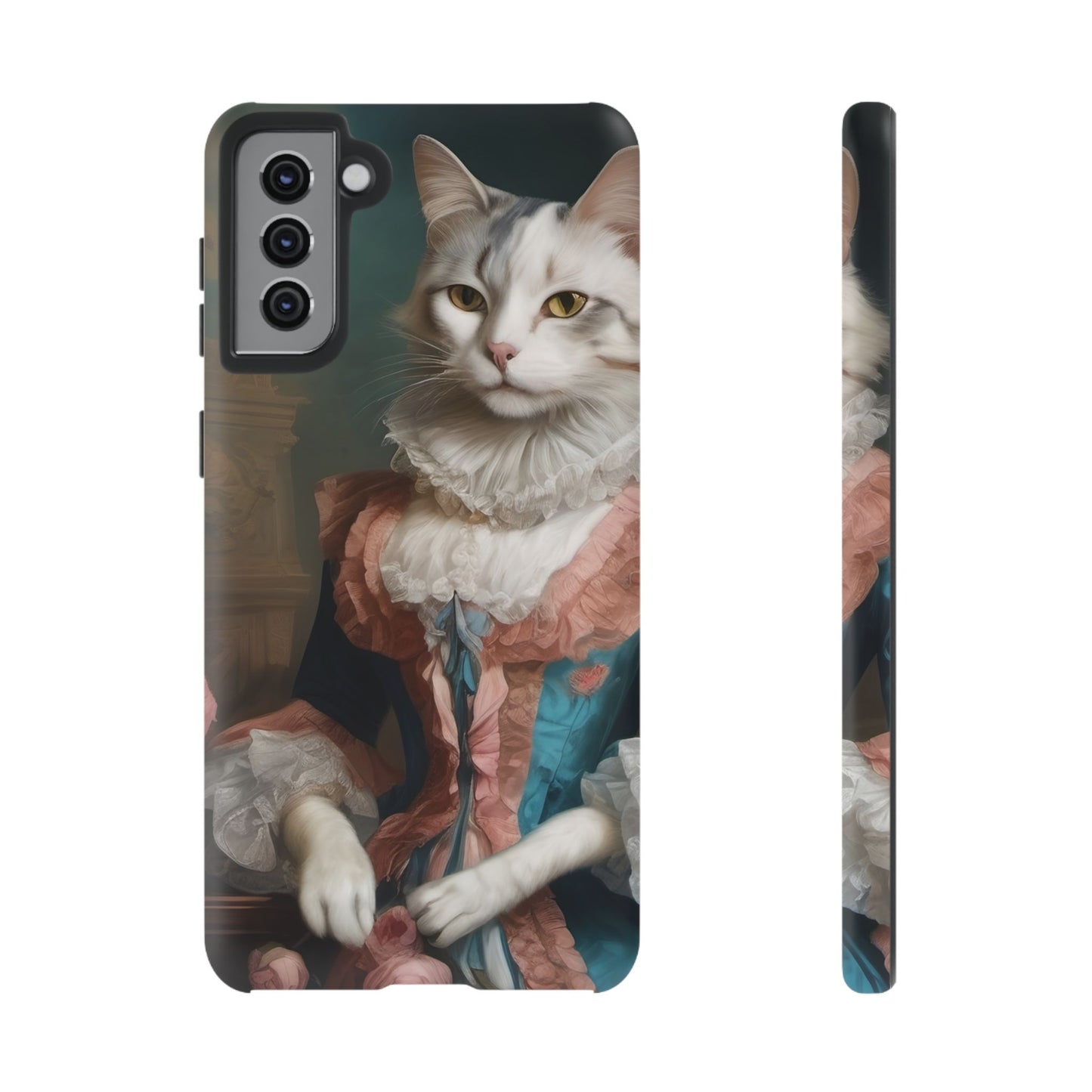 Rococo Cat Tough Phone Cases (A Queen 3)
