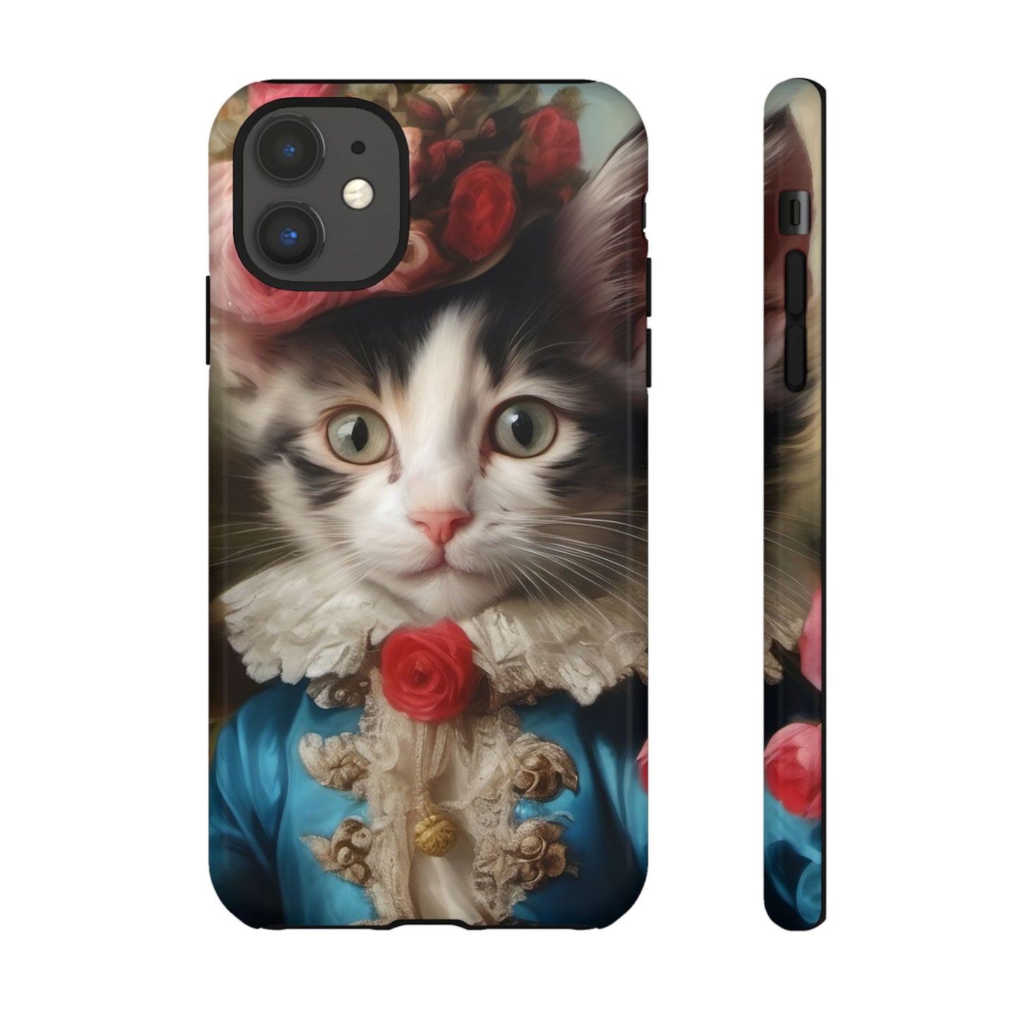 Rococo Cat Tough Phone Cases (A Kitten)