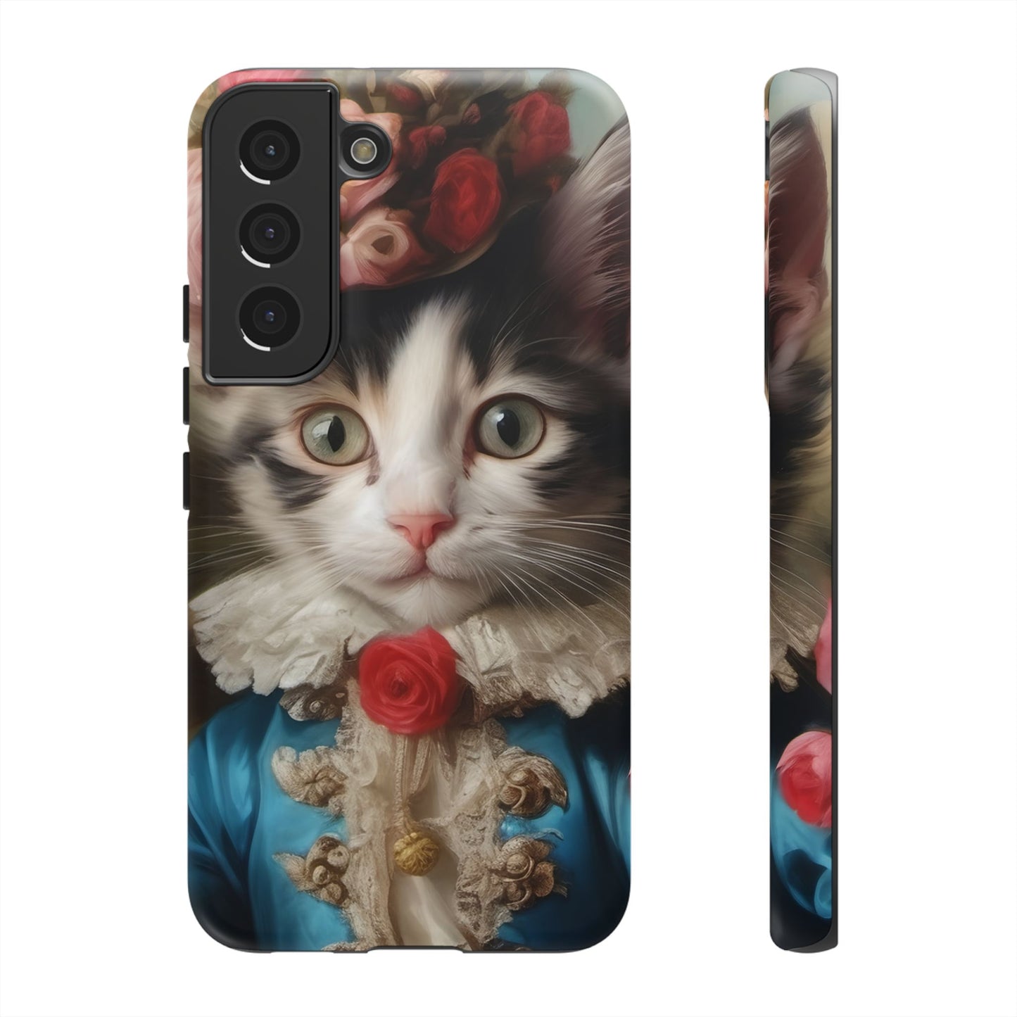 Rococo Cat Tough Phone Cases (A Kitten)