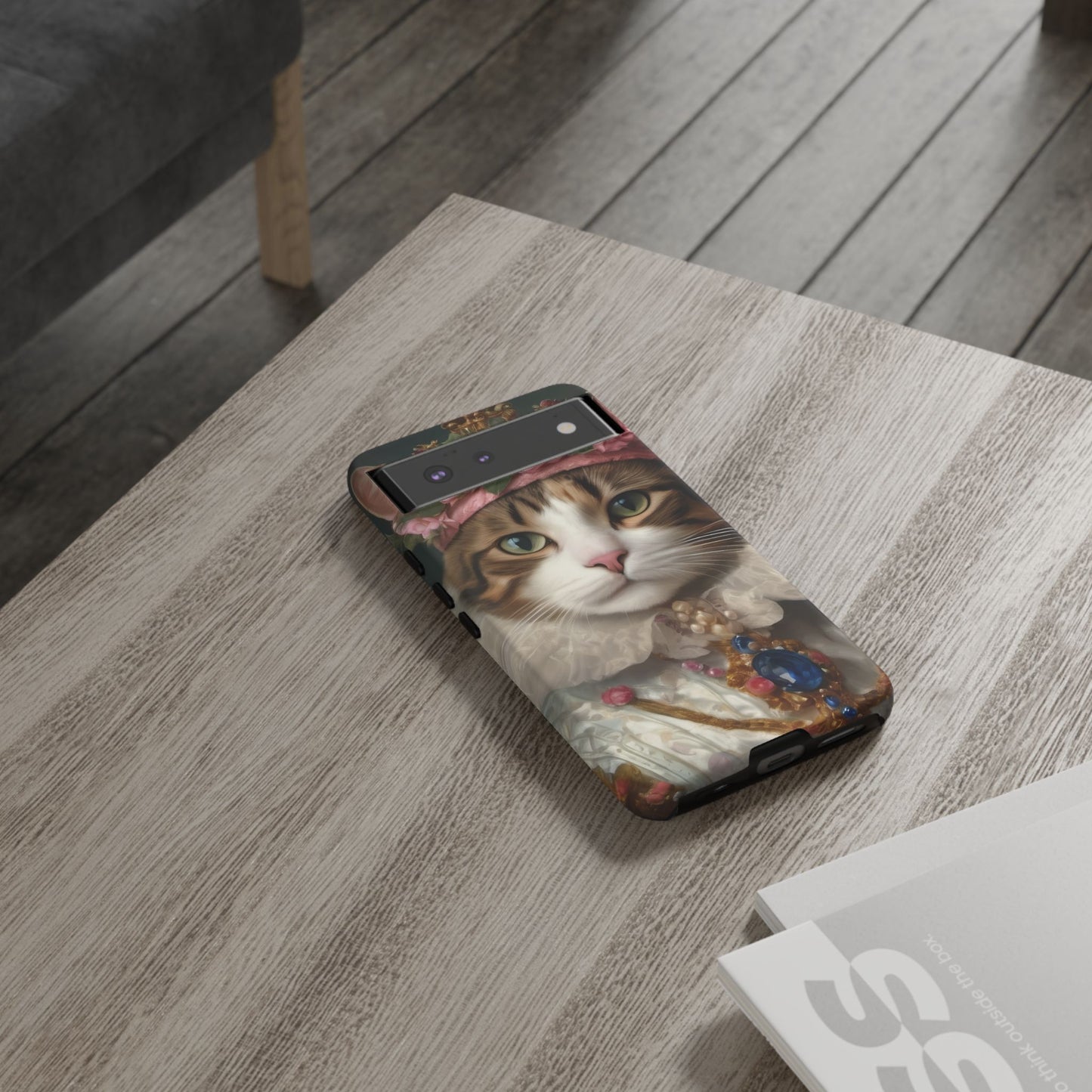 Rococo Cat Tough Phone Cases (A Queen)