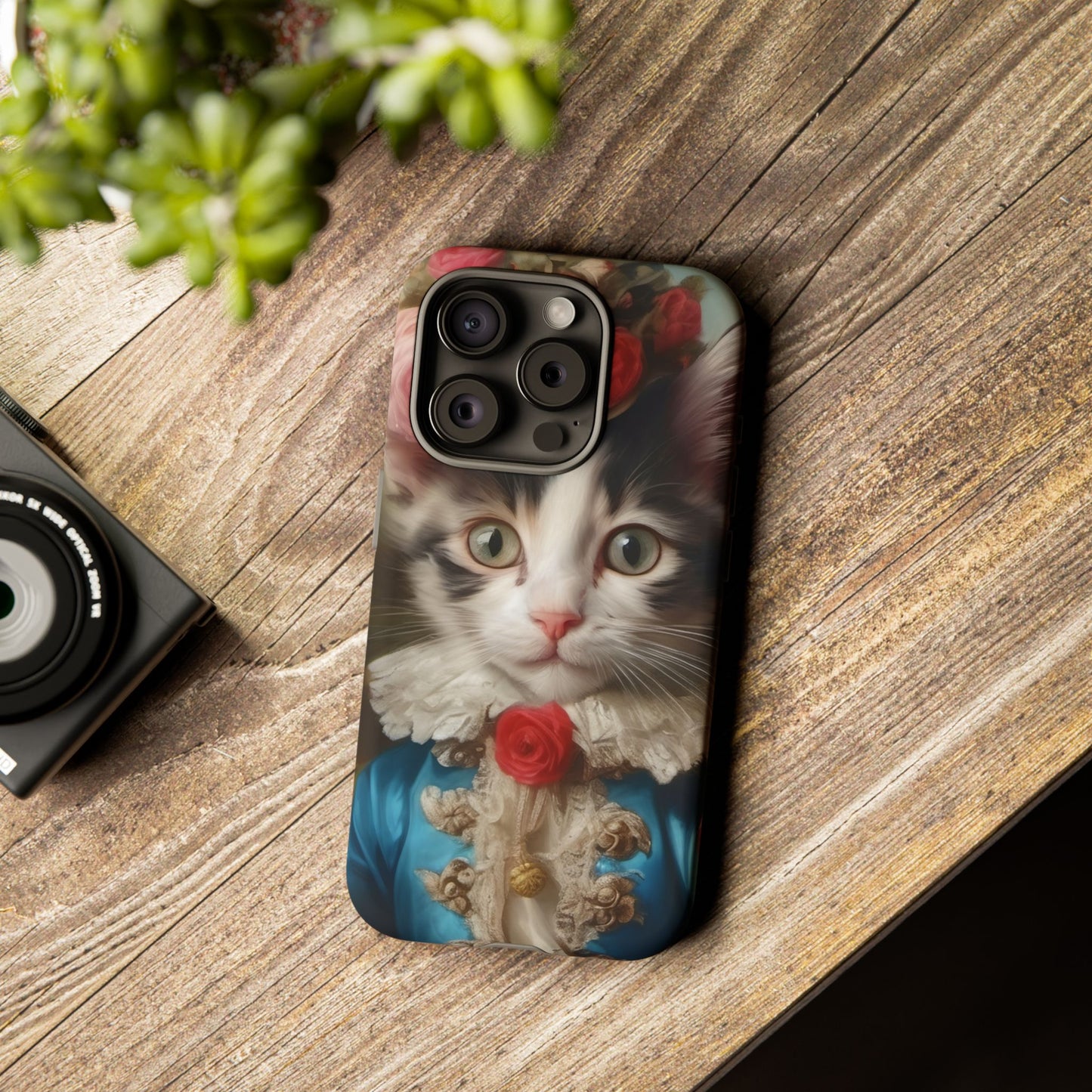 Rococo Cat Tough Phone Cases (A Kitten)