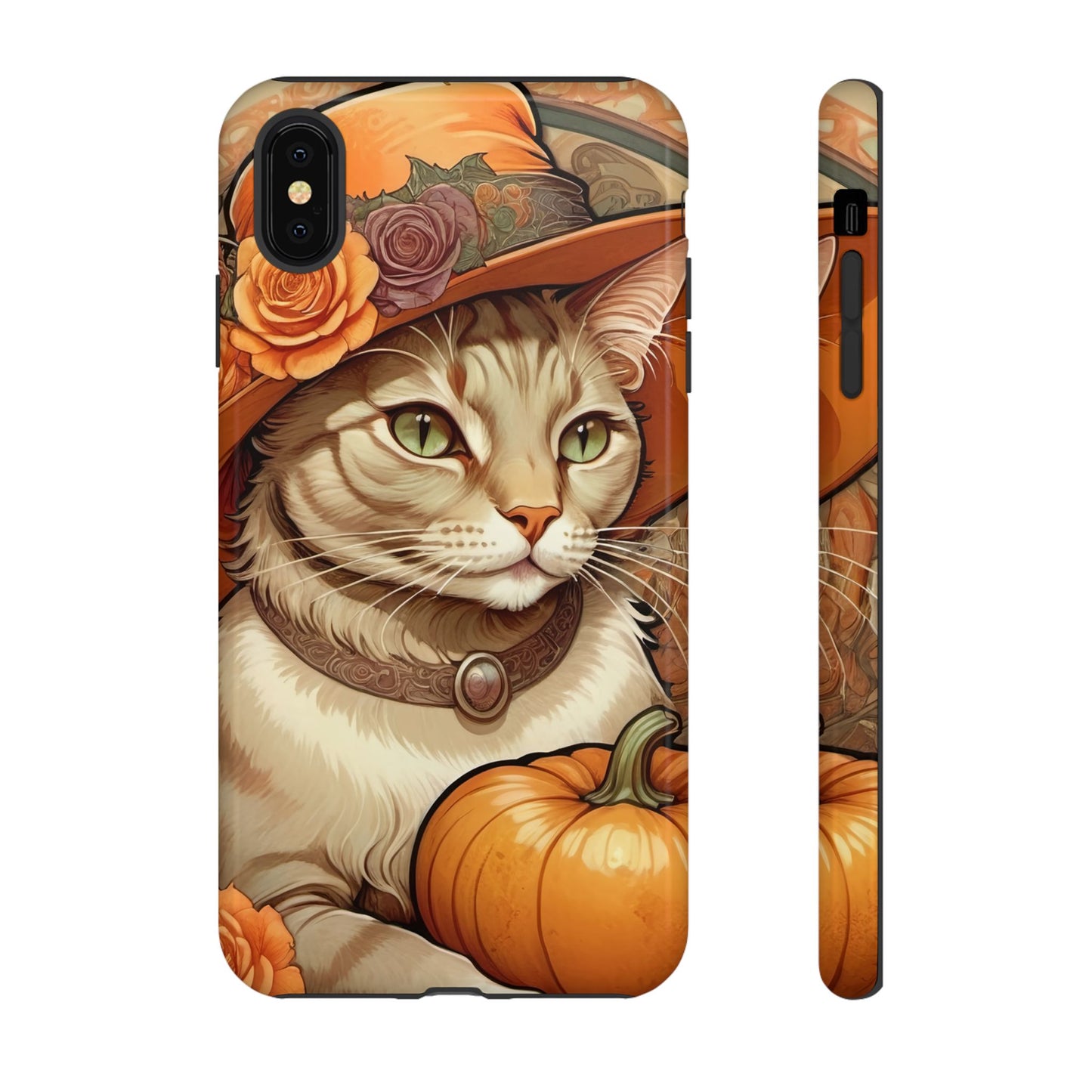 Halloween Alphonse Mucha Tough Phone Cases