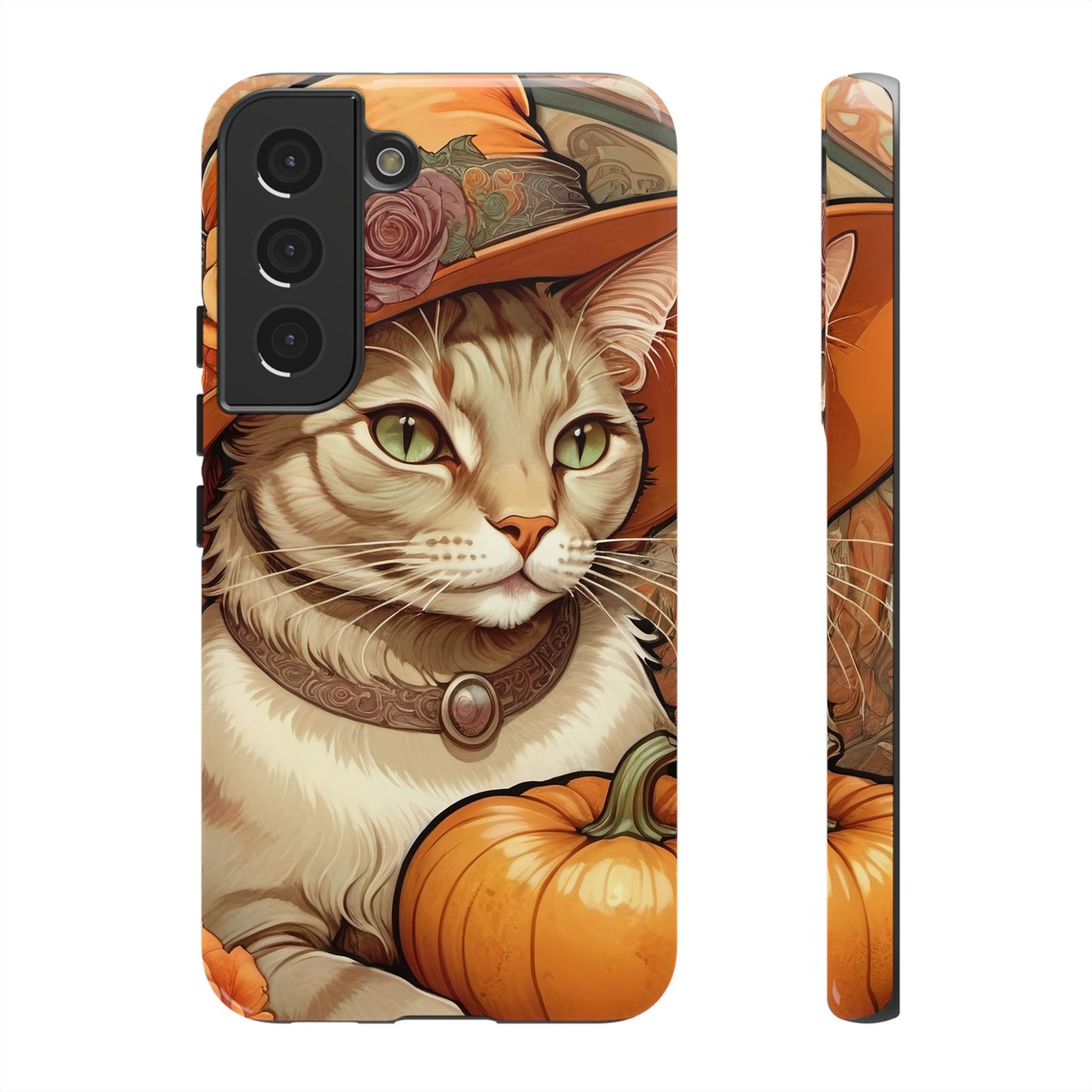 Halloween Alphonse Mucha Tough Phone Cases