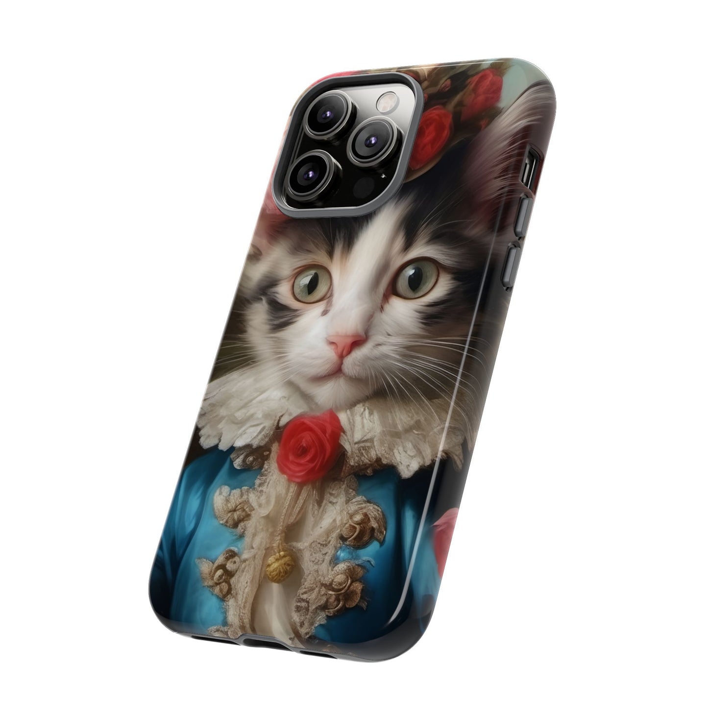 Rococo Cat Tough Phone Cases (A Kitten)
