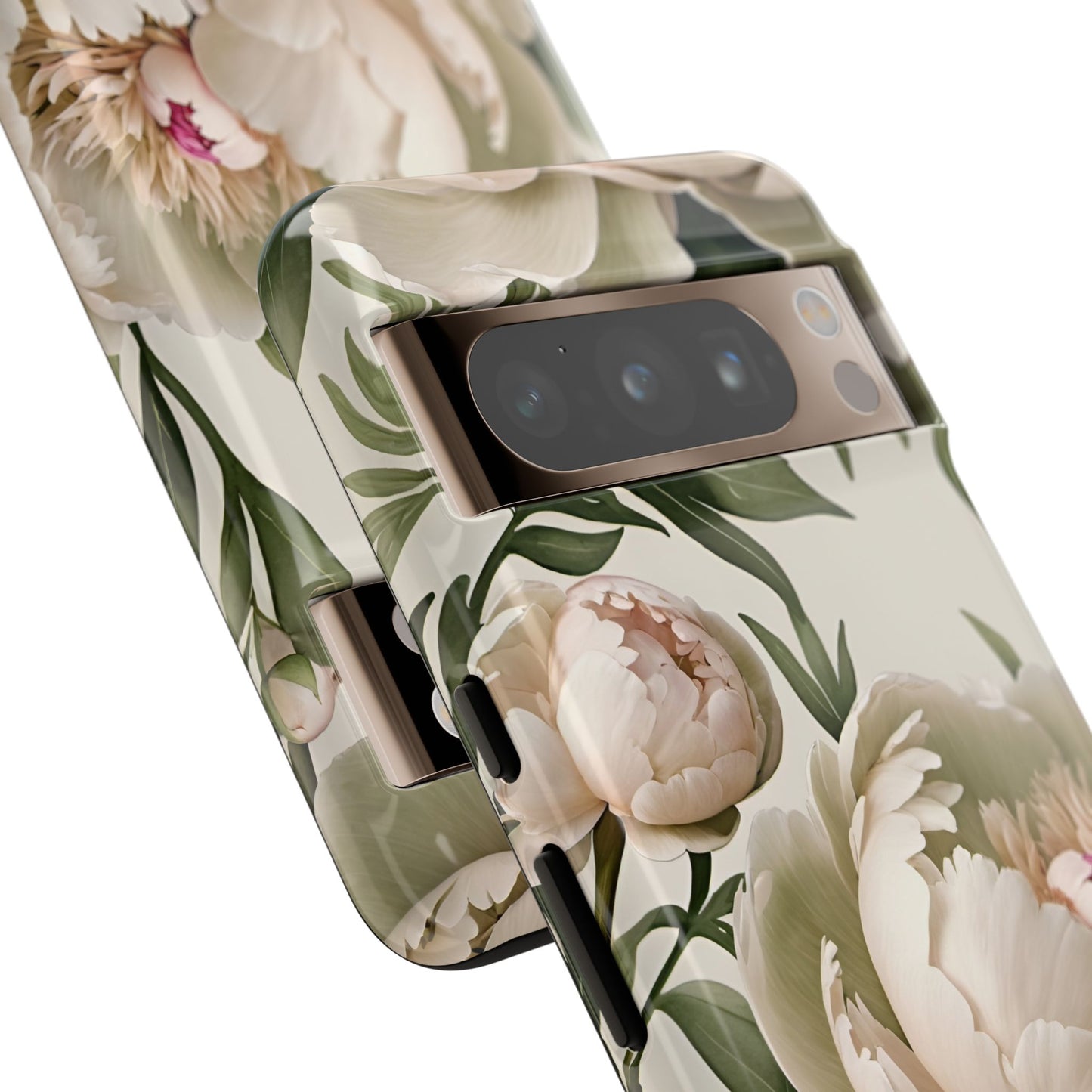 Watercolor Large Peonies Tough Cases