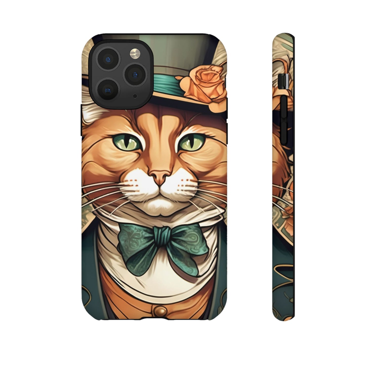 Alphonse Mucha Tough Phone Cases (A gentleman cat)