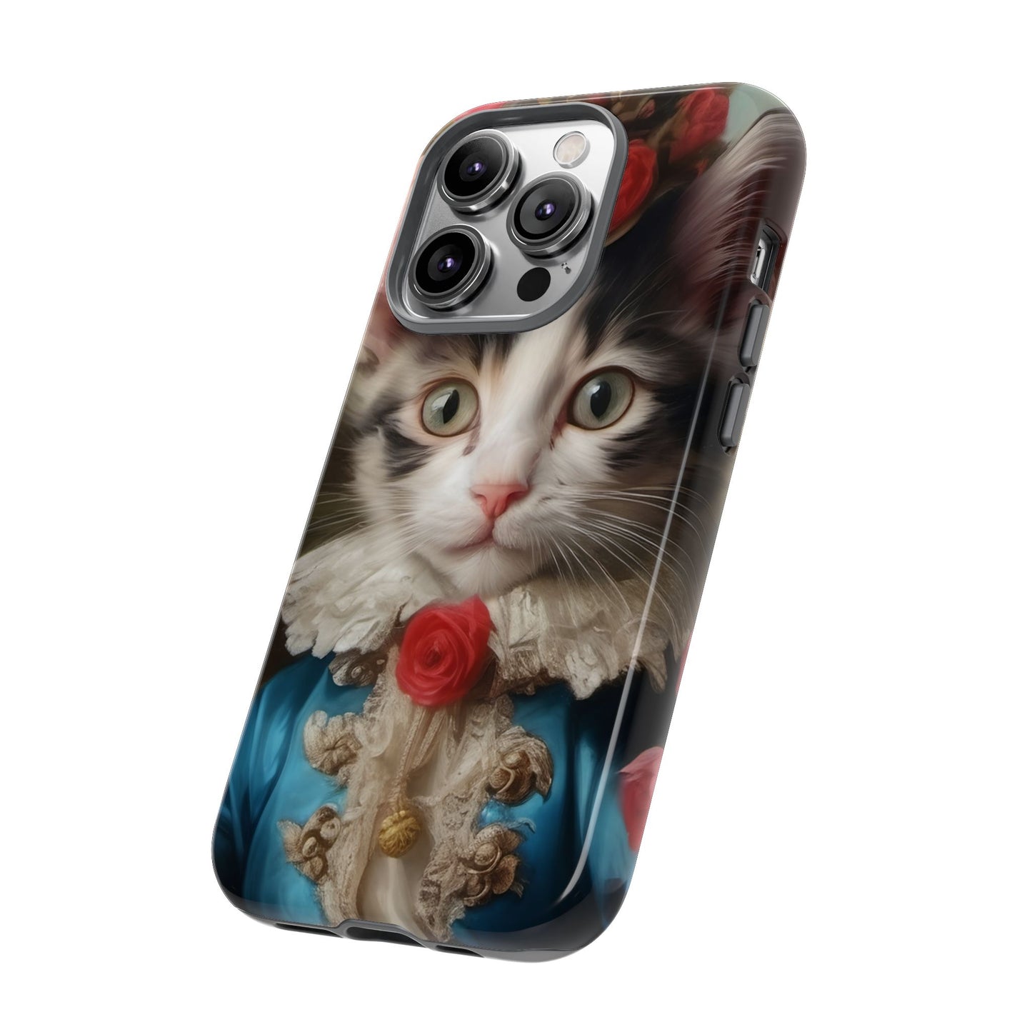 Rococo Cat Tough Phone Cases (A Kitten)