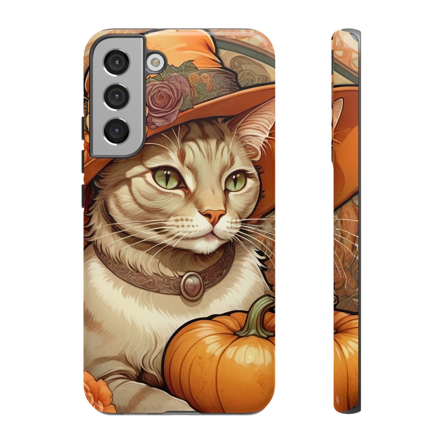 Halloween Alphonse Mucha Tough Phone Cases