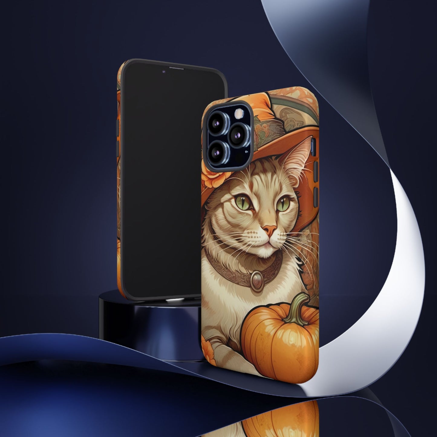 Halloween Alphonse Mucha Tough Phone Cases