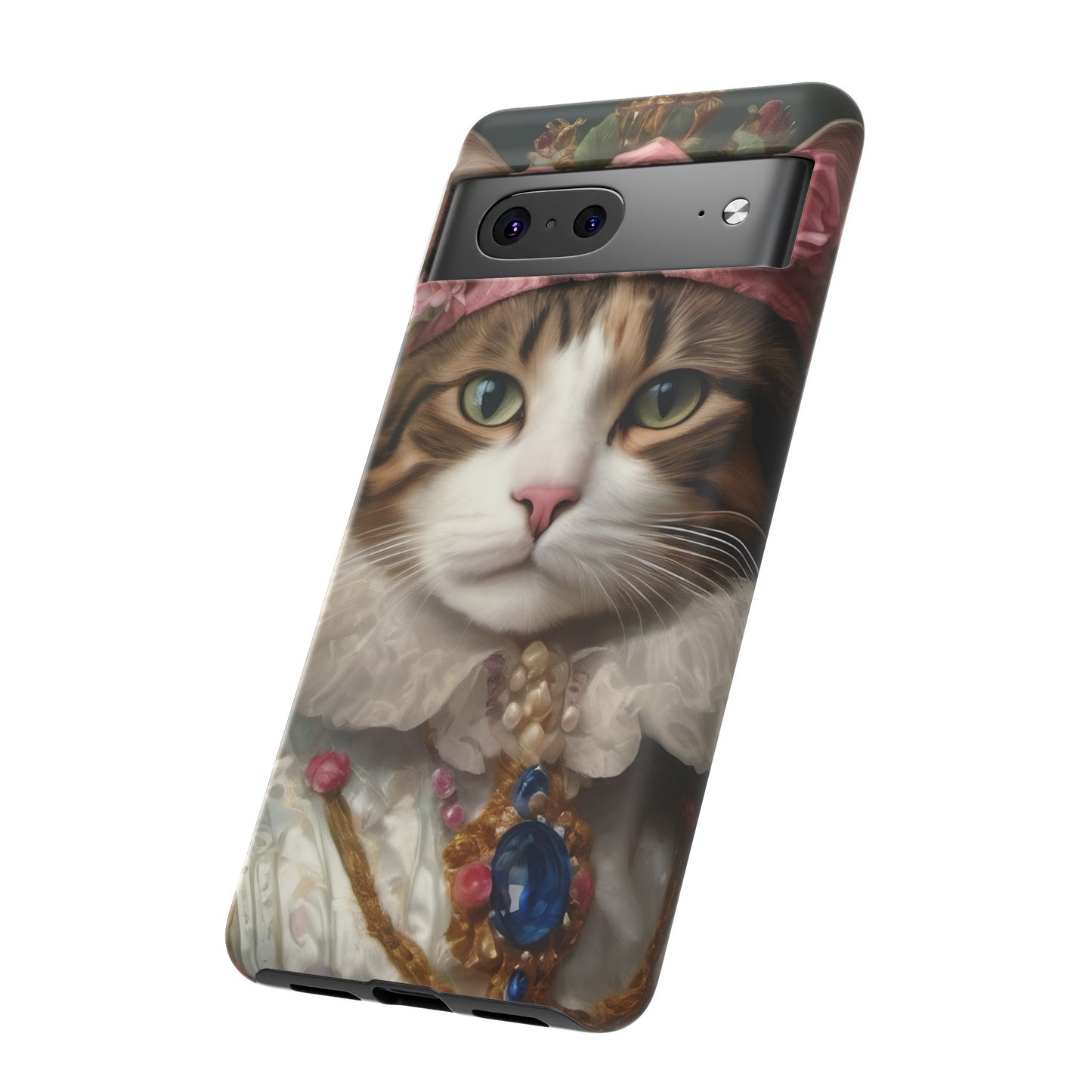 Rococo Cat Tough Phone Cases (A Queen)