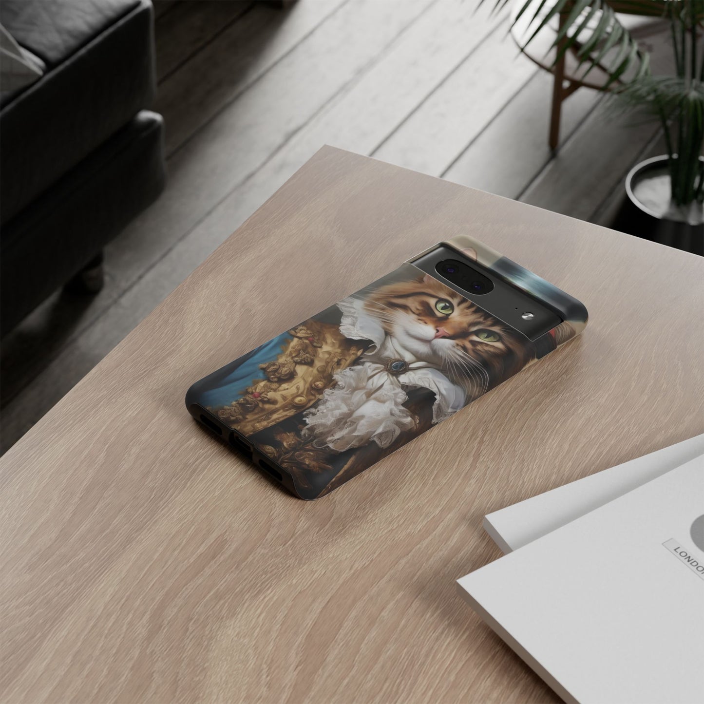 Rococo Cat Tough Phone Cases (A Gentleman)