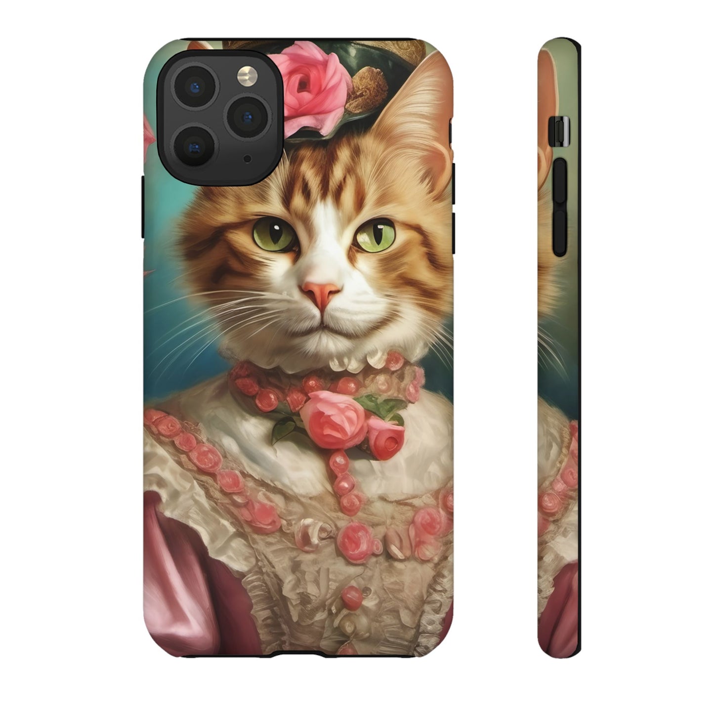 Rococo Cat Tough Phone Cases (A Queen 2)