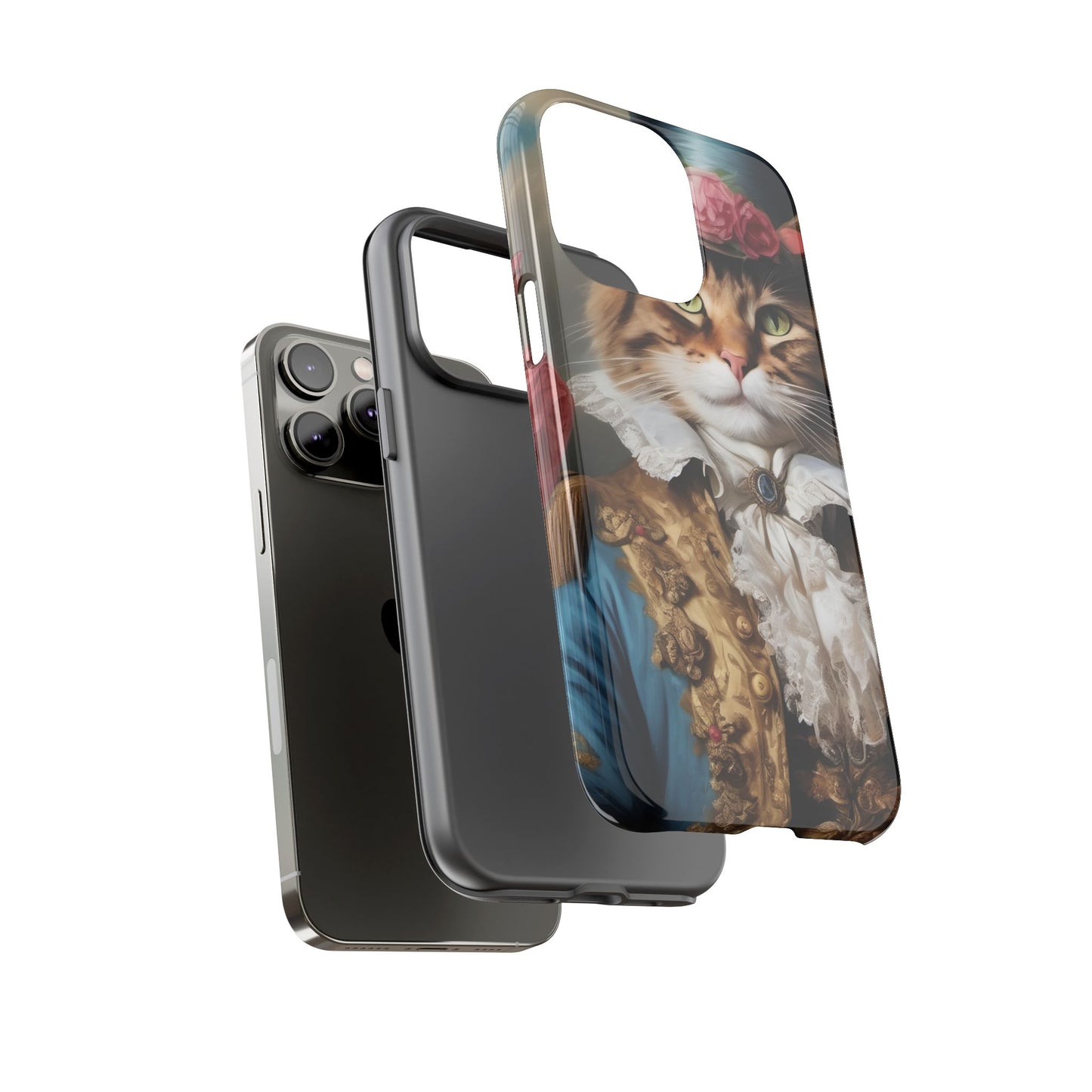 Rococo Cat Tough Phone Cases (A Gentleman)