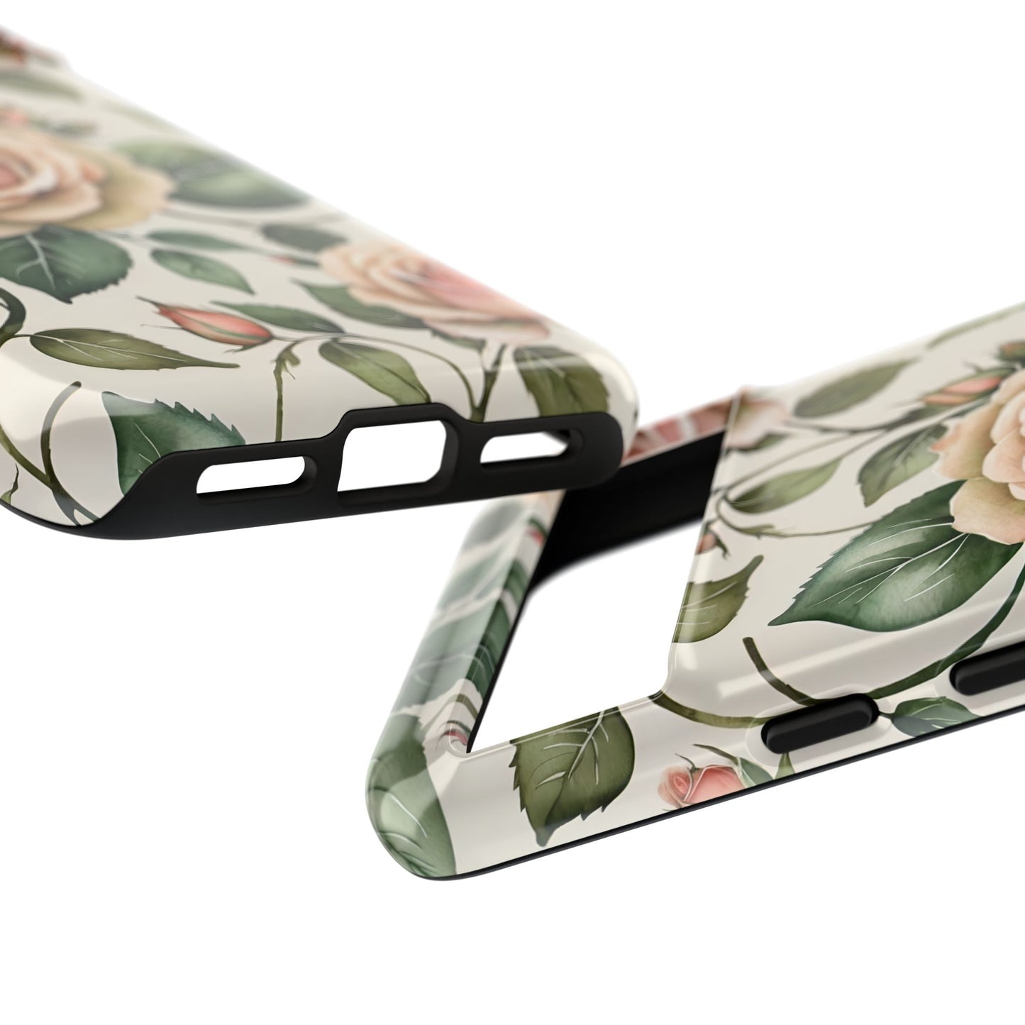 Watercolor Large Roses Tough Cases 2