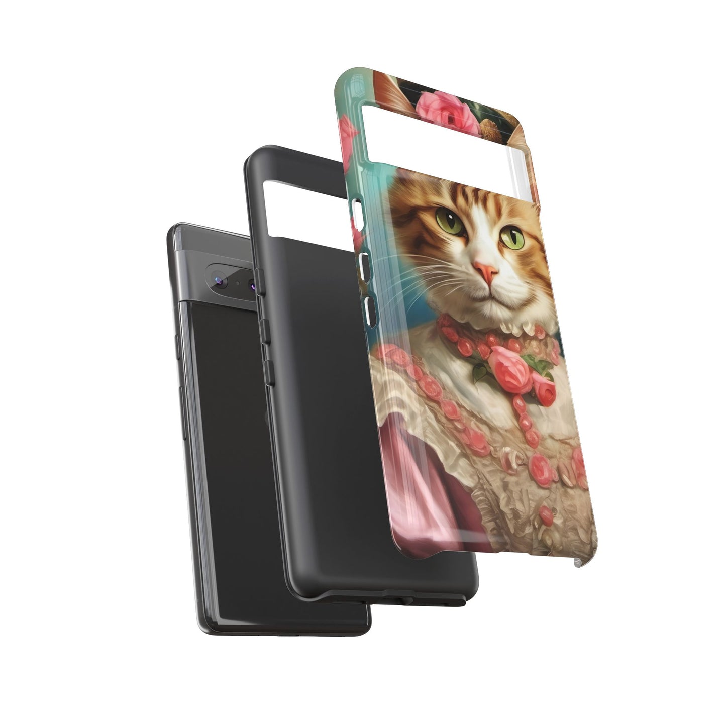 Rococo Cat Tough Phone Cases (A Queen 2)