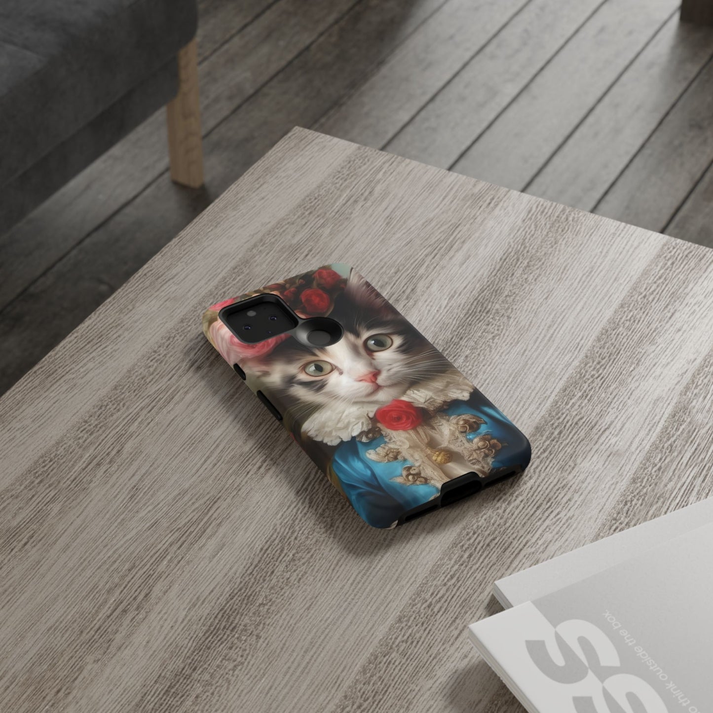 Rococo Cat Tough Phone Cases (A Kitten)