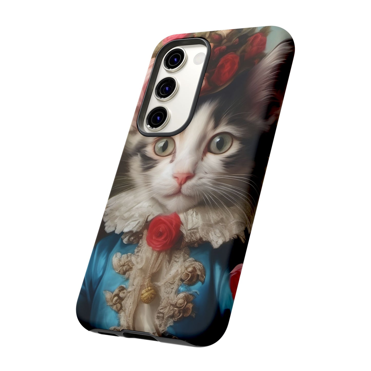 Rococo Cat Tough Phone Cases (A Kitten)