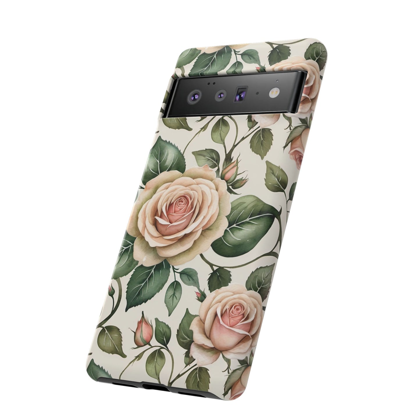 Watercolor Large Roses Tough Cases 2