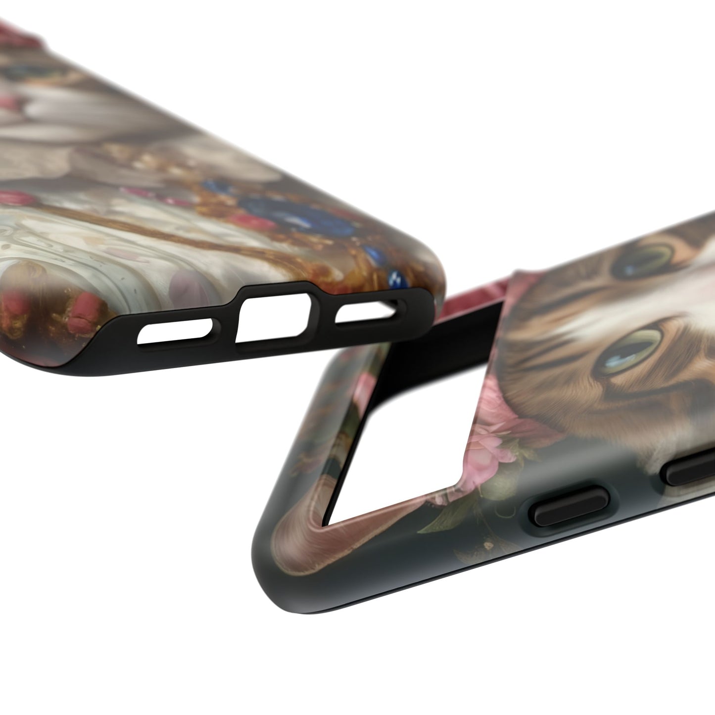 Rococo Cat Tough Phone Cases (A Queen)