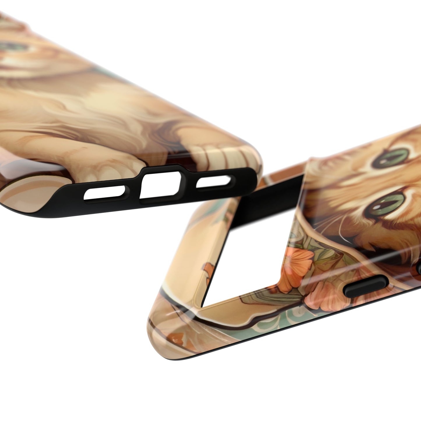 Alphonse Mucha Tough Phone Cases (A kitten)