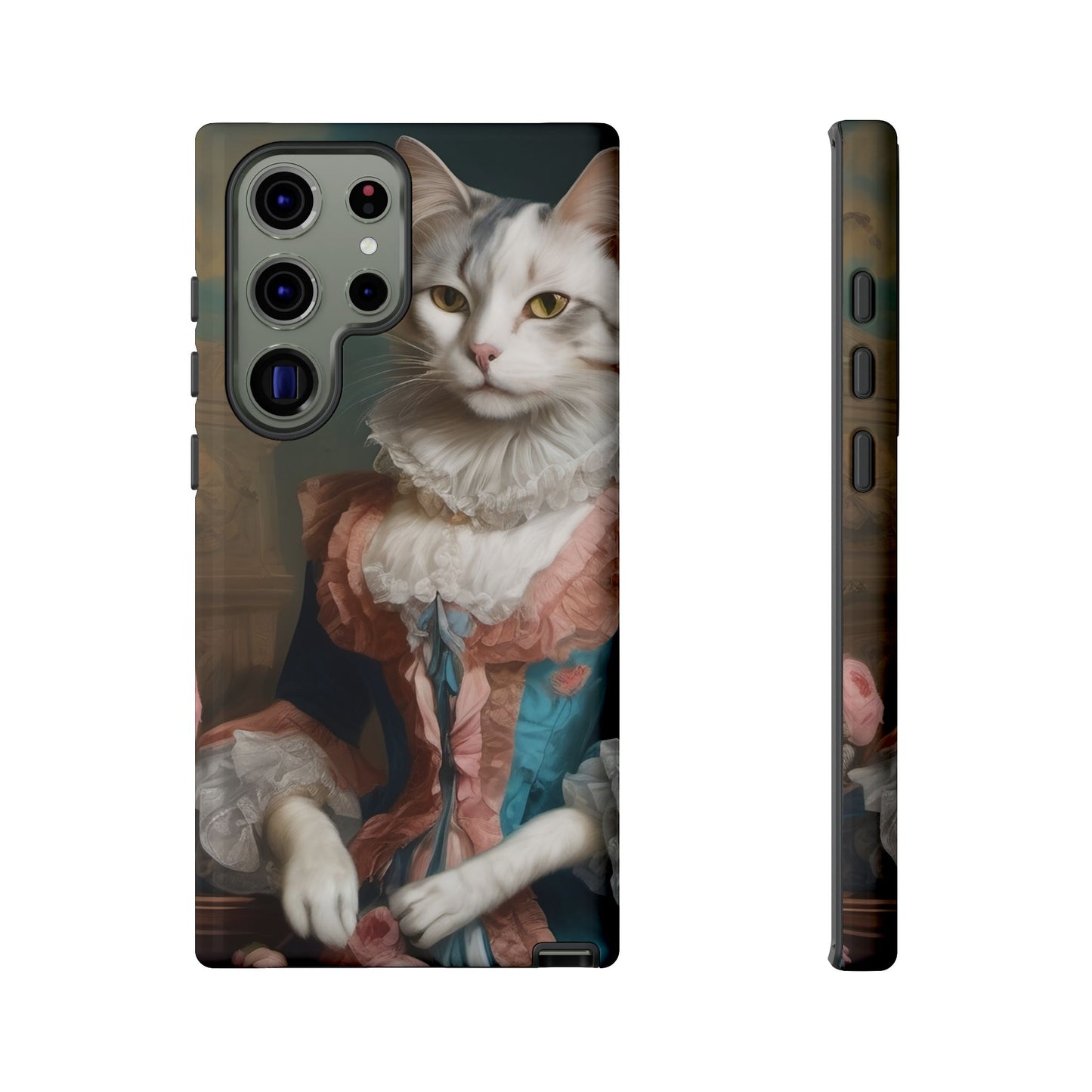 Rococo Cat Tough Phone Cases (A Queen 3)