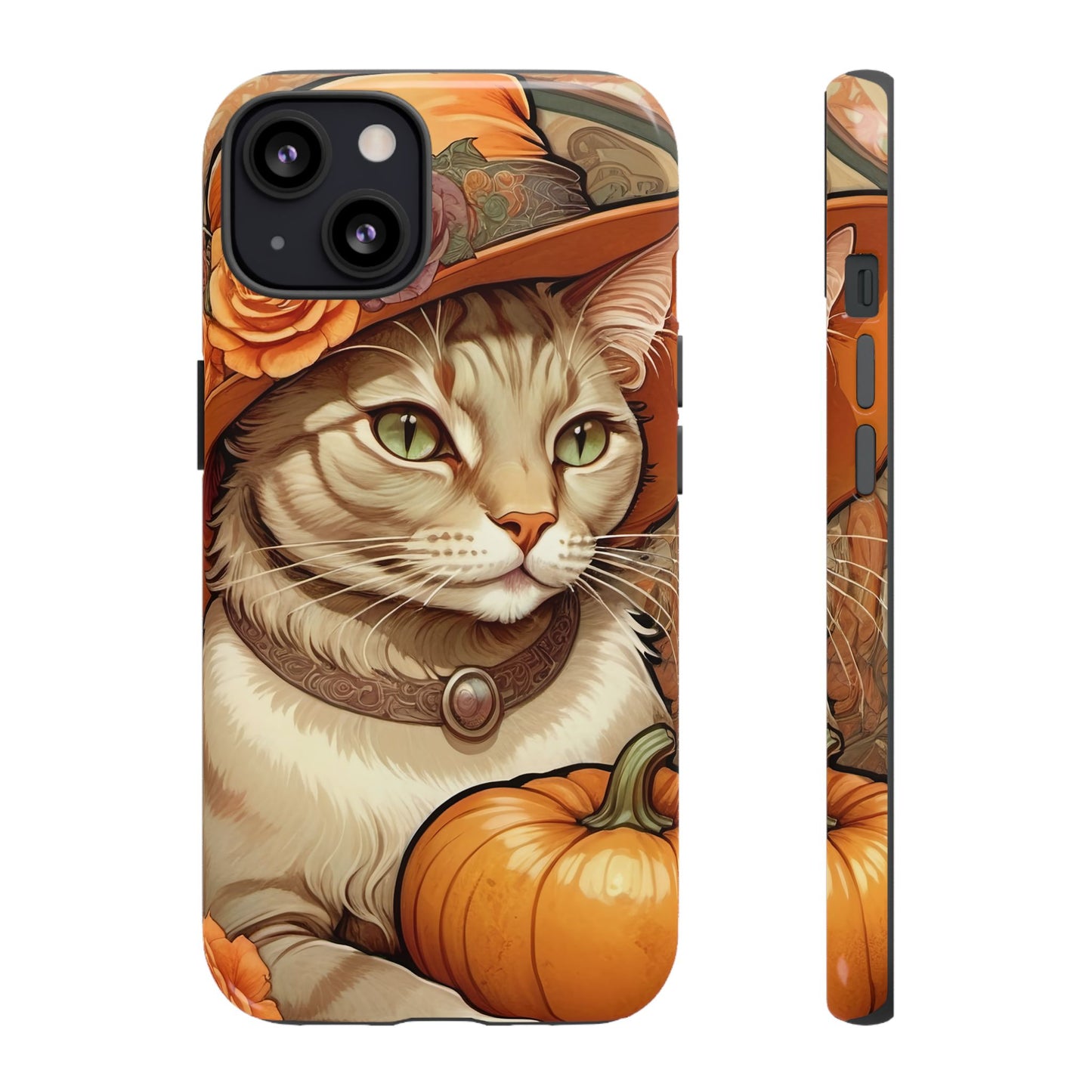 Halloween Alphonse Mucha Tough Phone Cases