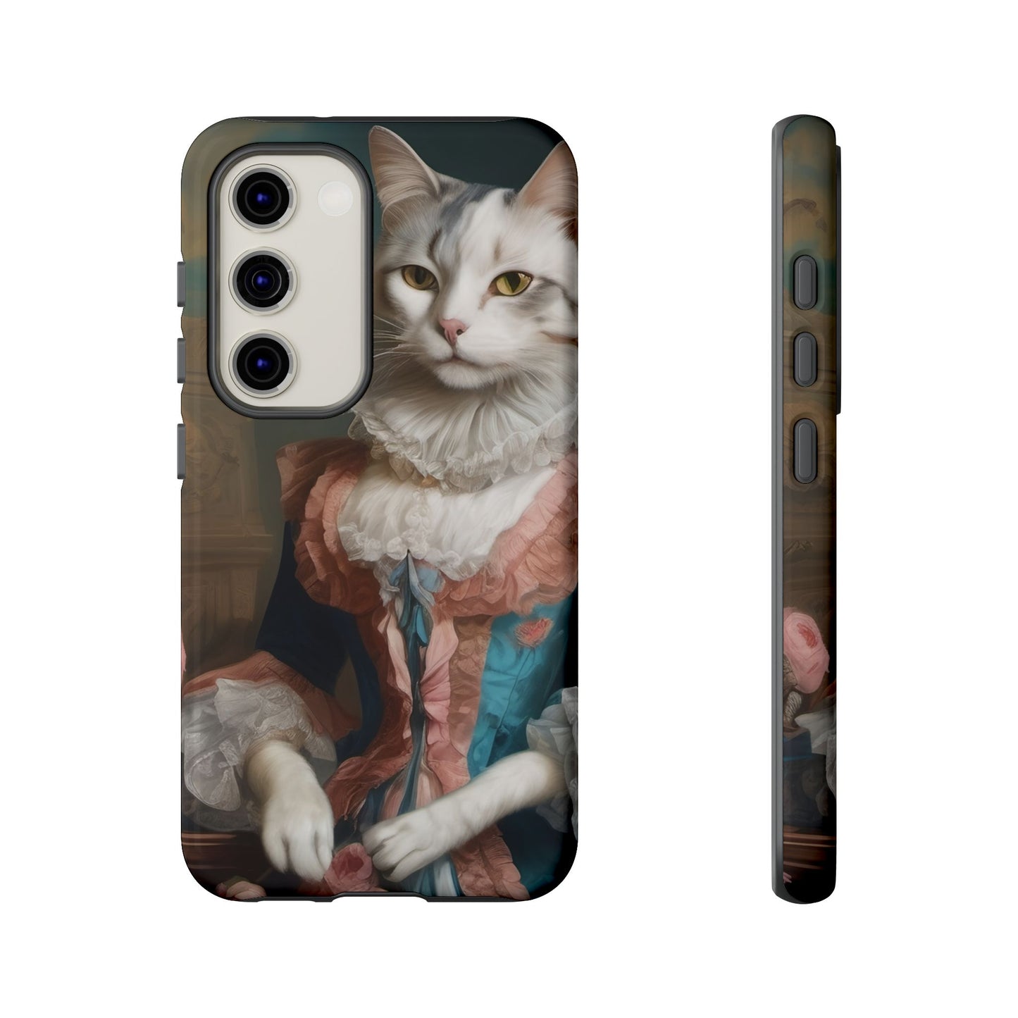 Rococo Cat Tough Phone Cases (A Queen 3)