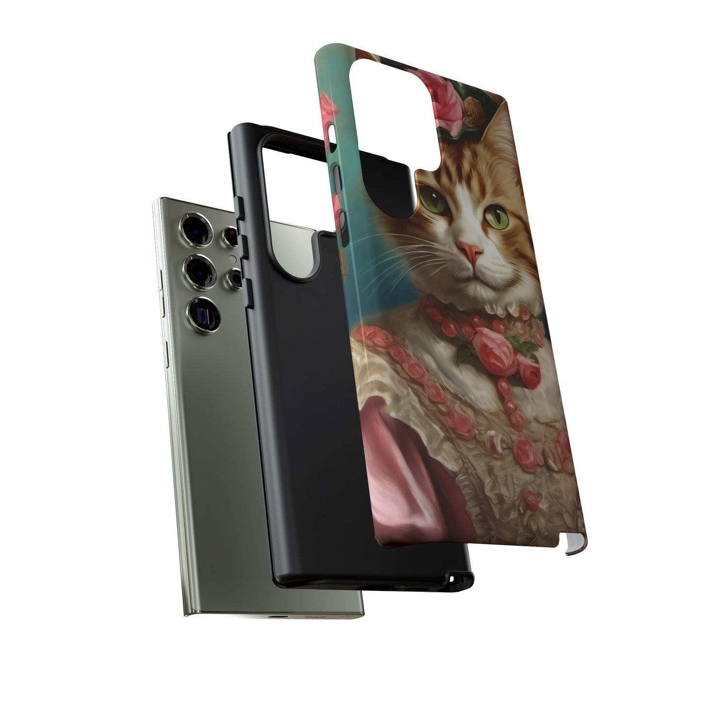 Rococo Cat Tough Phone Cases (A Queen 2)