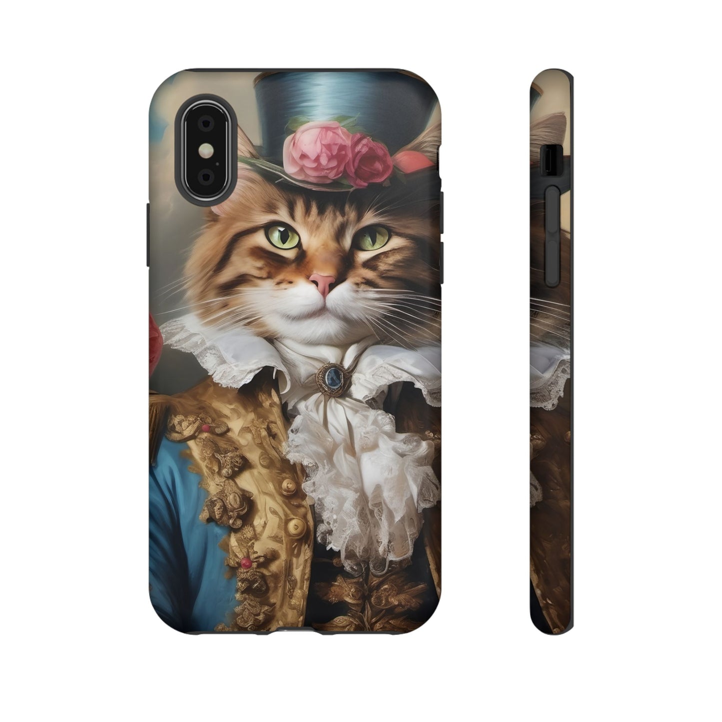 Rococo Cat Tough Phone Cases (A Gentleman)