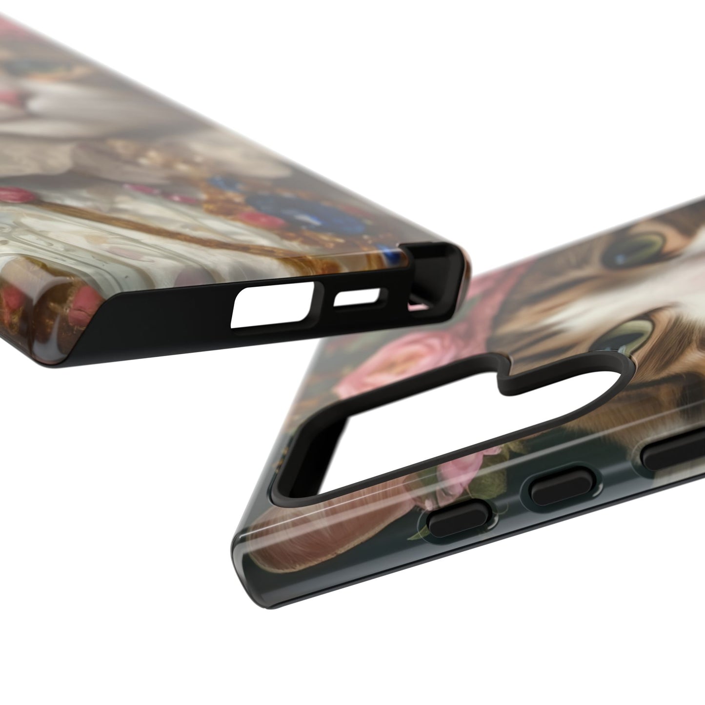 Rococo Cat Tough Phone Cases (A Queen)