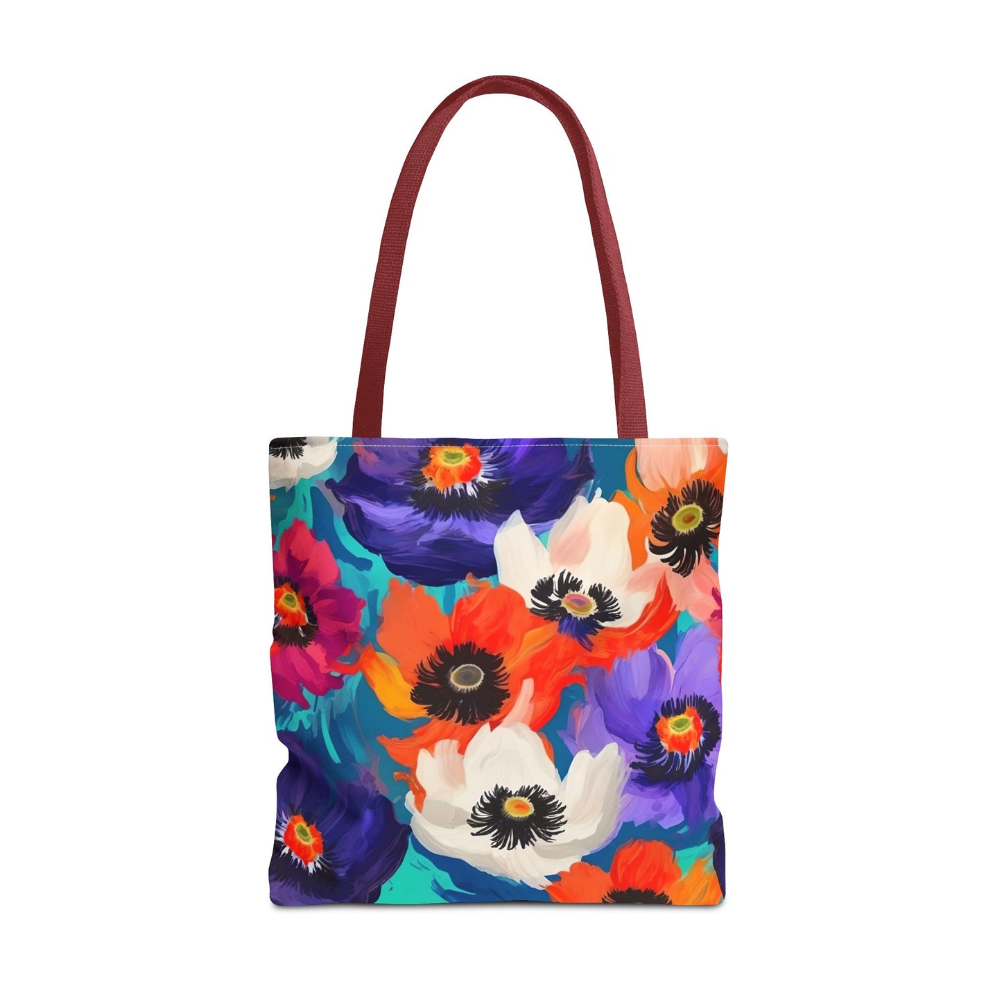 Fauvism inspired Colorful Anemones Tote Bag