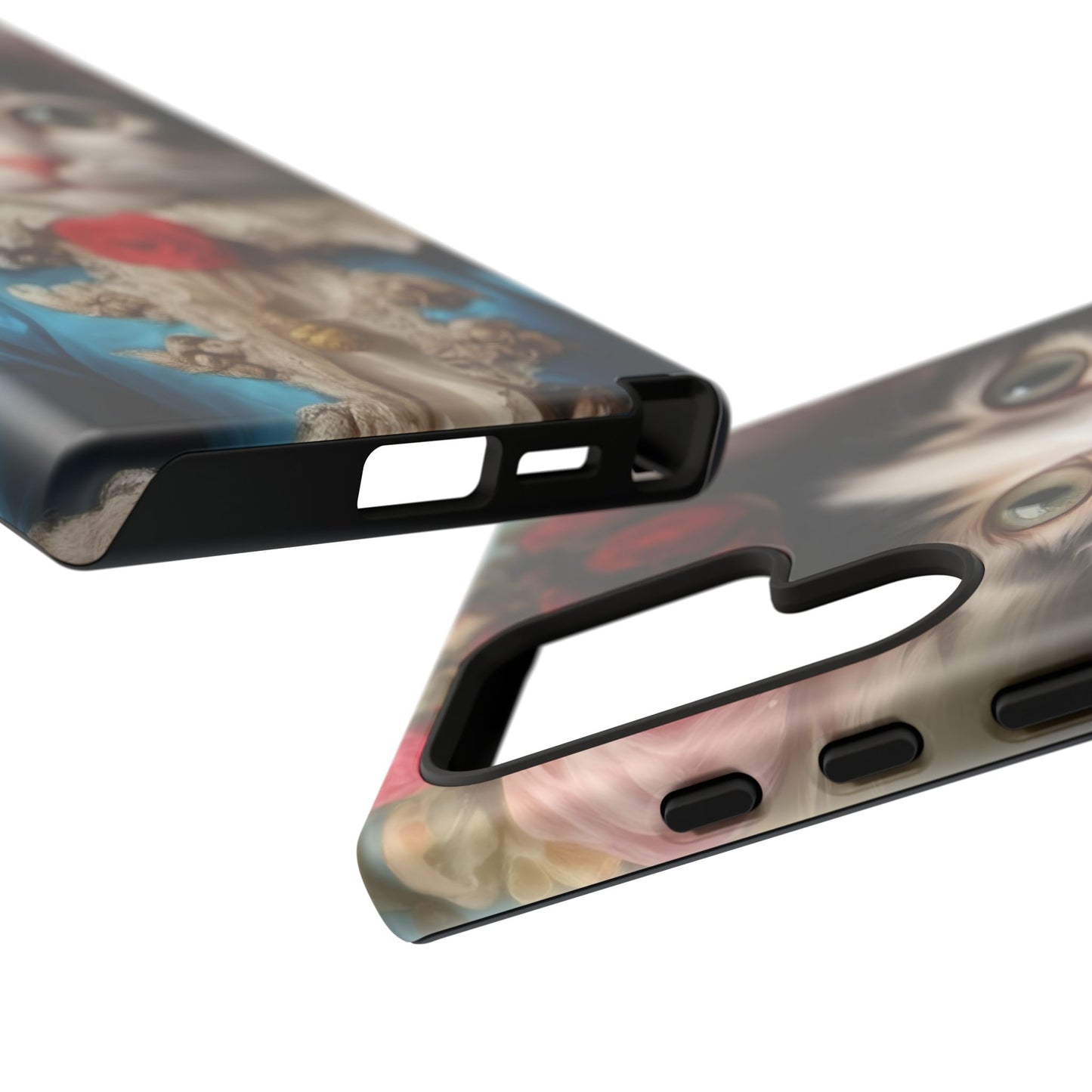Rococo Cat Tough Phone Cases (A Kitten)