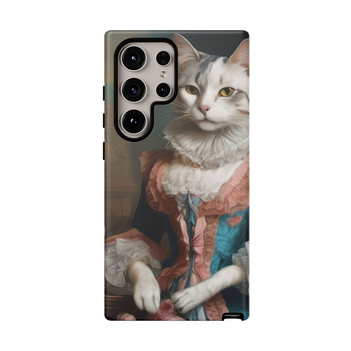 Rococo Cat Tough Phone Cases (A Queen 3)