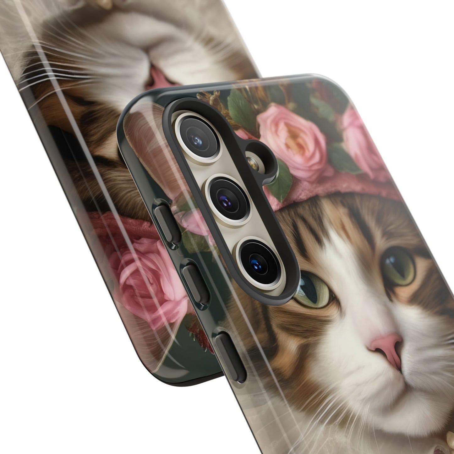 Rococo Cat Tough Phone Cases (A Queen)