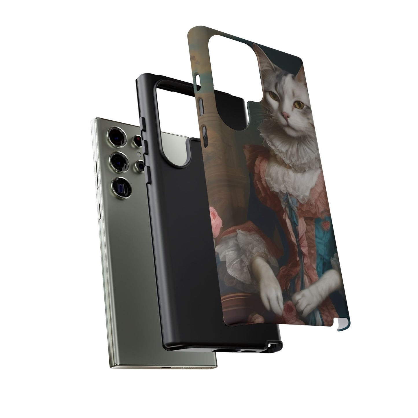 Rococo Cat Tough Phone Cases (A Queen 3)