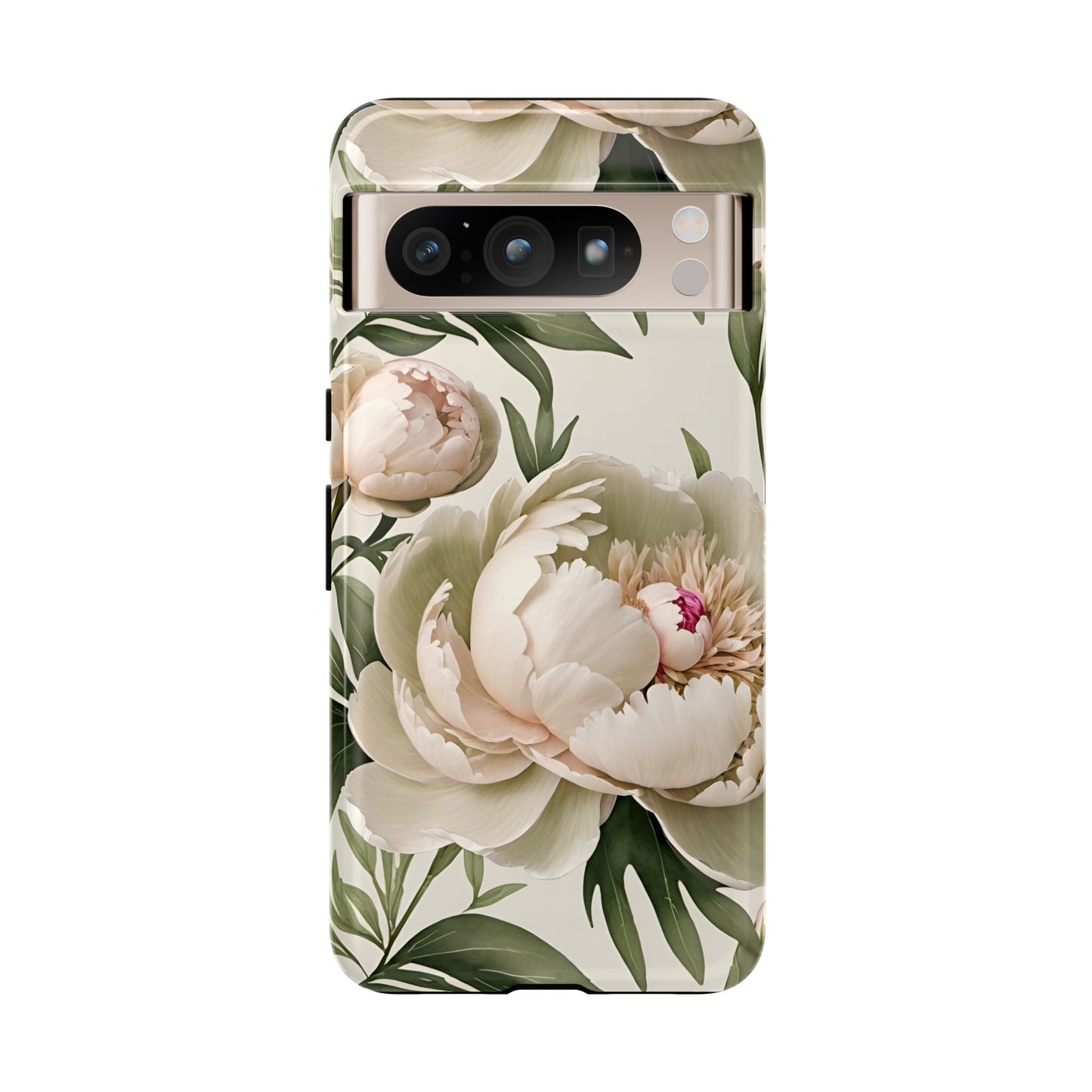 Watercolor Large Peonies Tough Cases