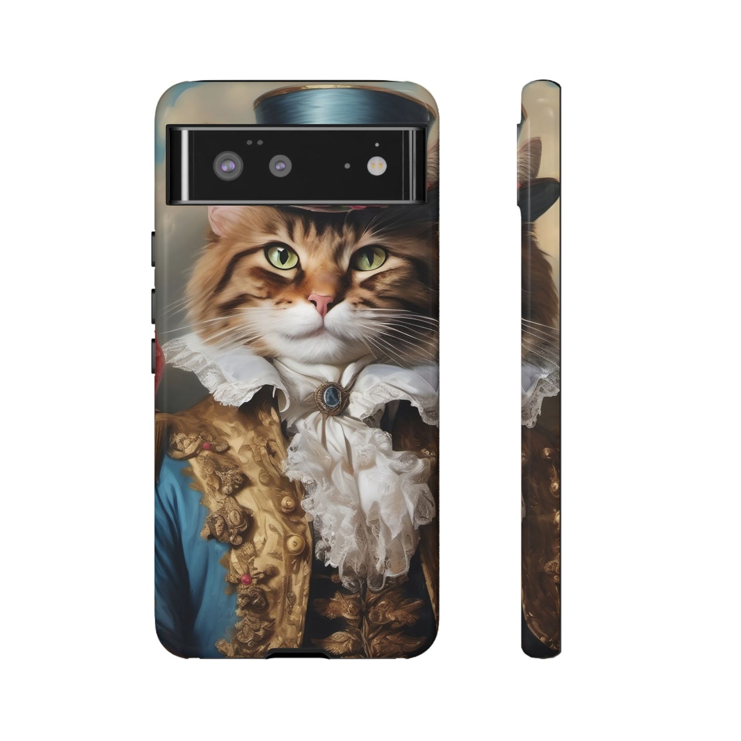 Rococo Cat Tough Phone Cases (A Gentleman)