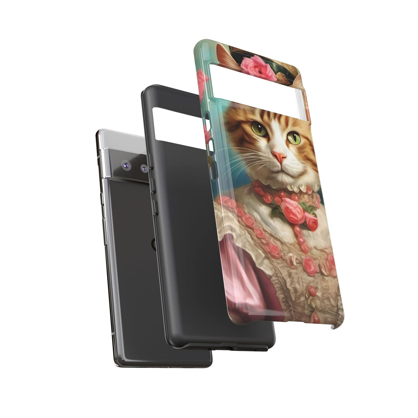 Rococo Cat Tough Phone Cases (A Queen 2)