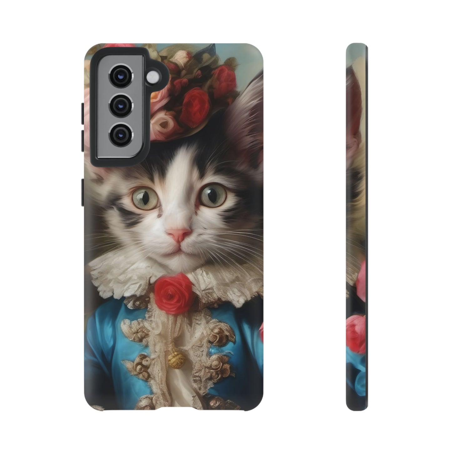 Rococo Cat Tough Phone Cases (A Kitten)
