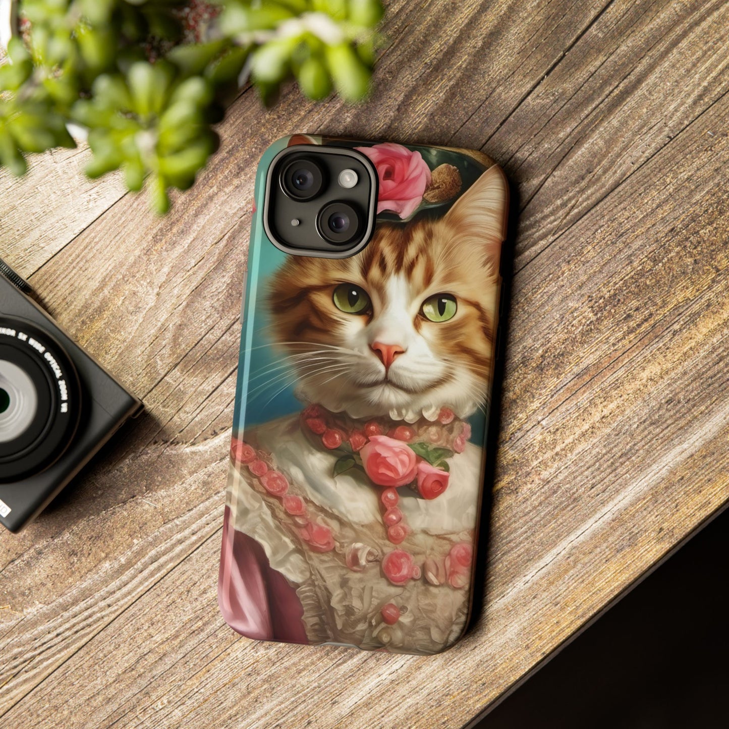 Rococo Cat Tough Phone Cases (A Queen 2)