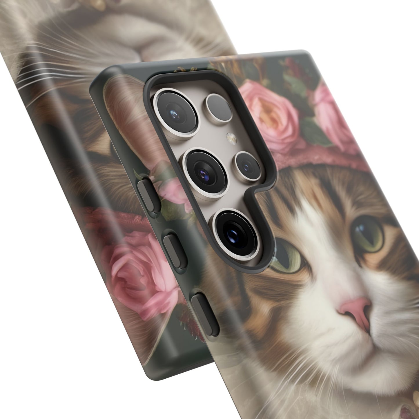 Rococo Cat Tough Phone Cases (A Queen)