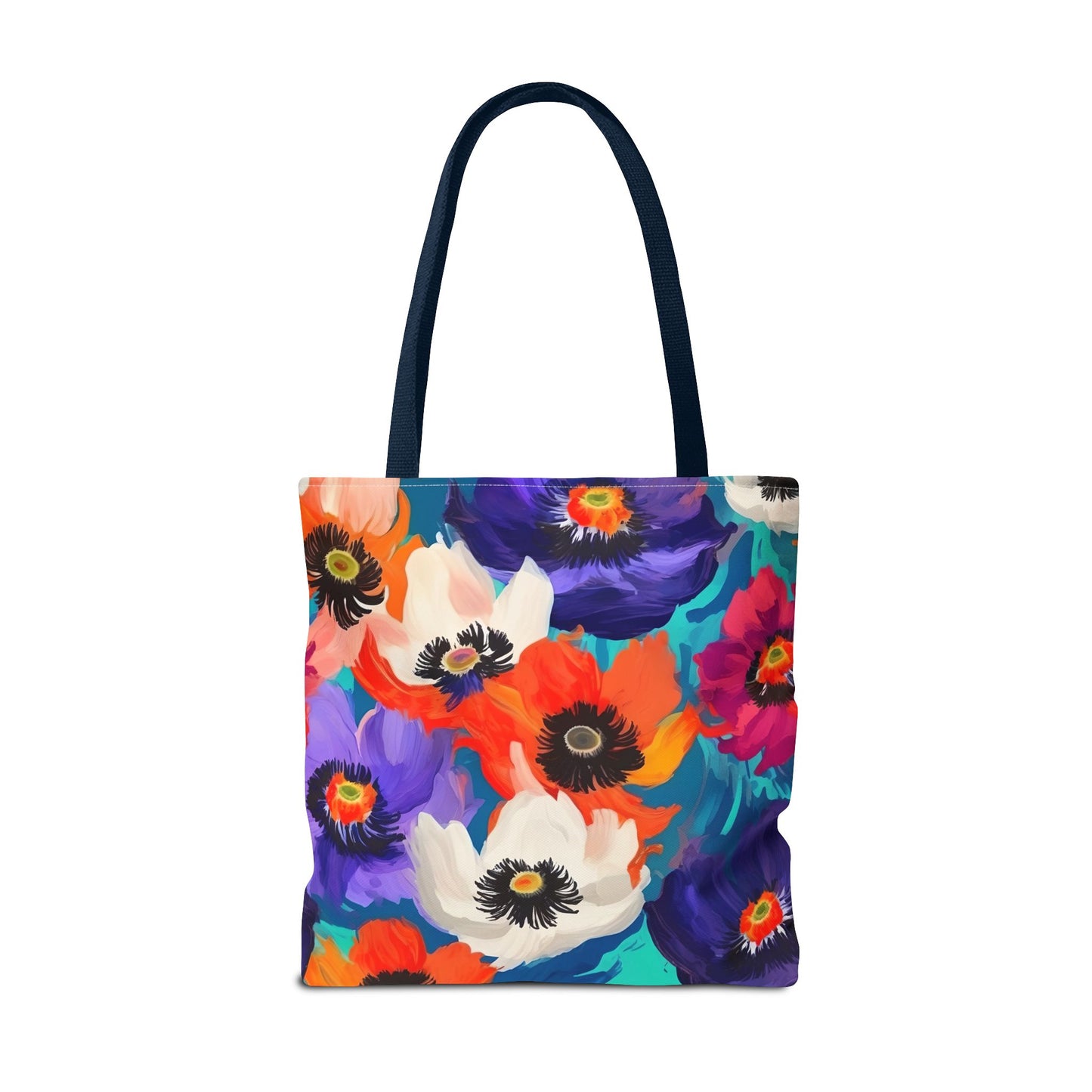 Fauvism inspired Colorful Anemones Tote Bag