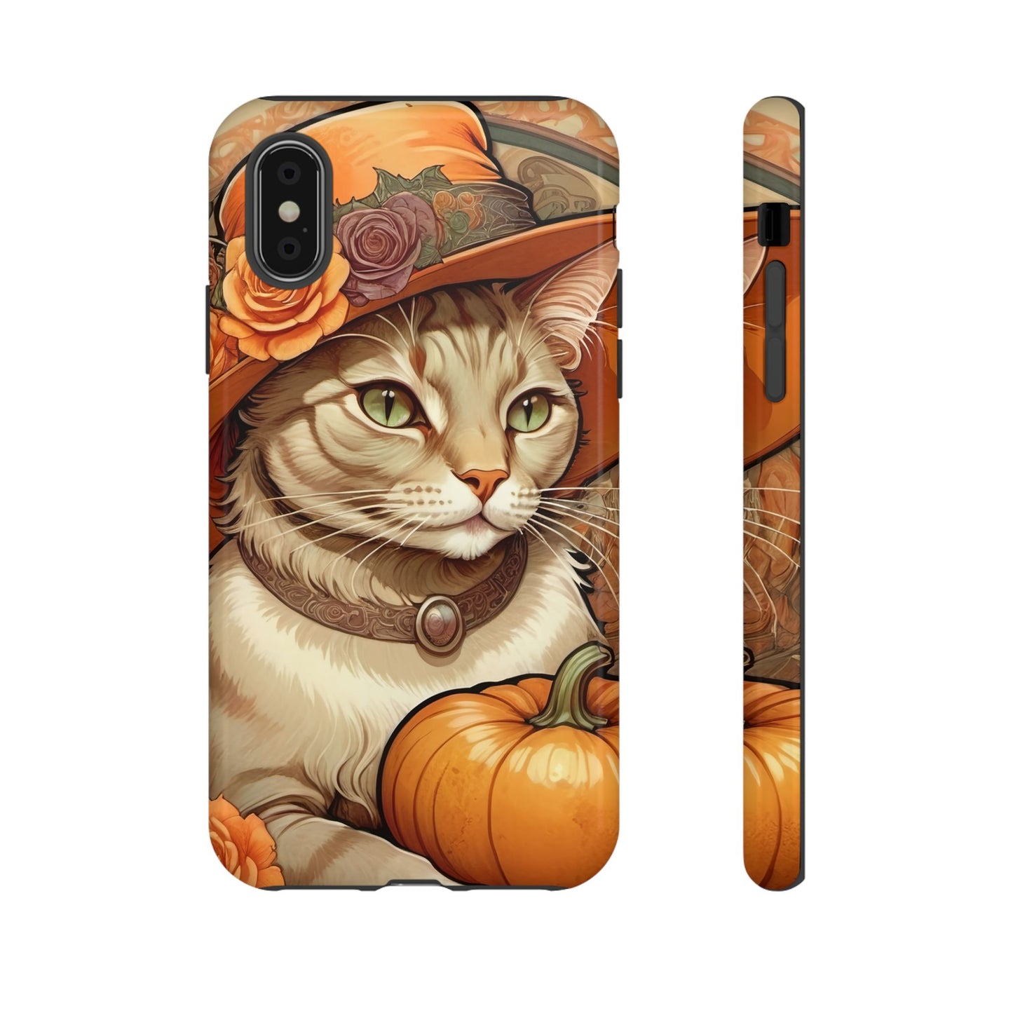 Halloween Alphonse Mucha Tough Phone Cases