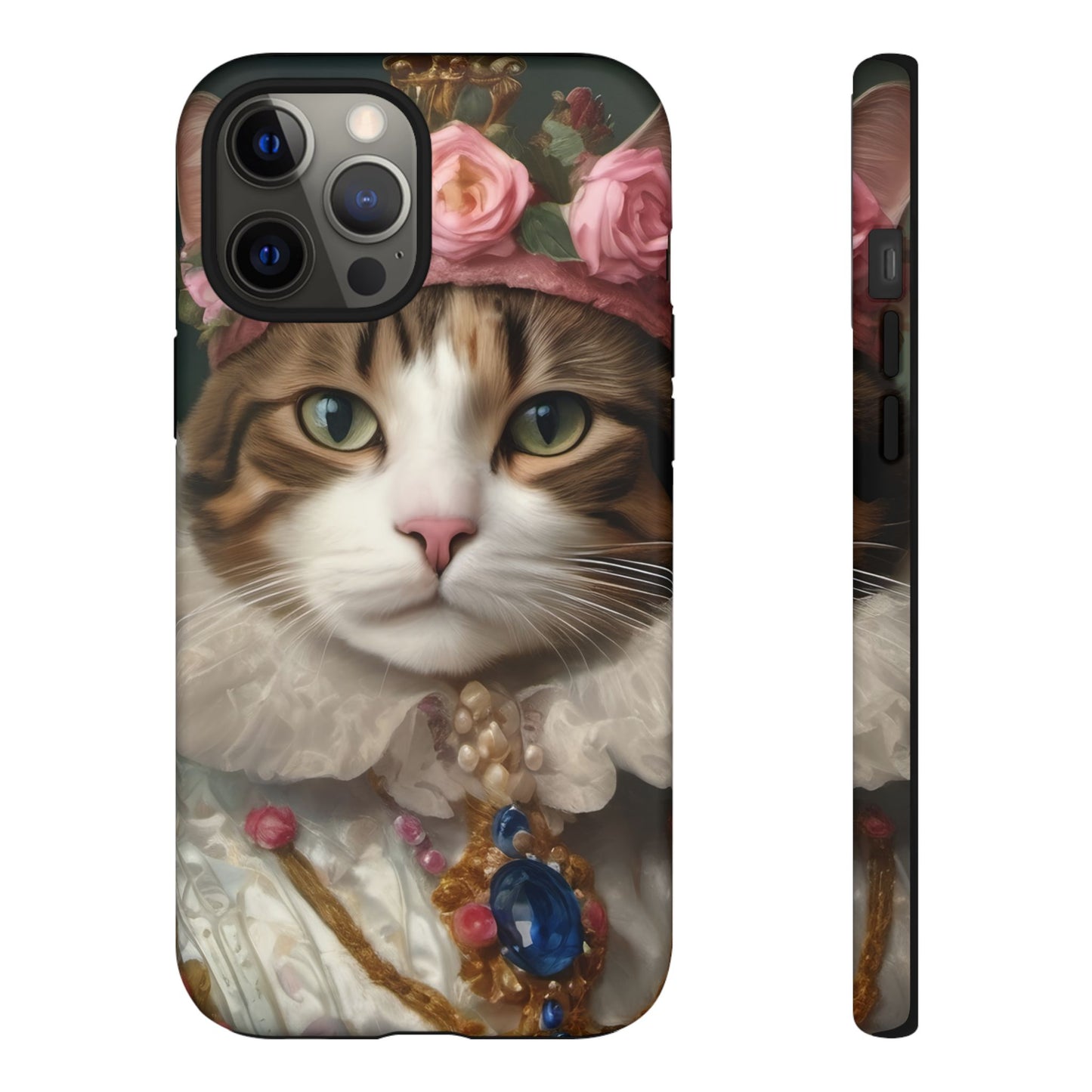 Rococo Cat Tough Phone Cases (A Queen)